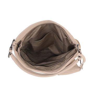 Ital-Design Schultertasche Mittelgroße, Damentasche Handtasche