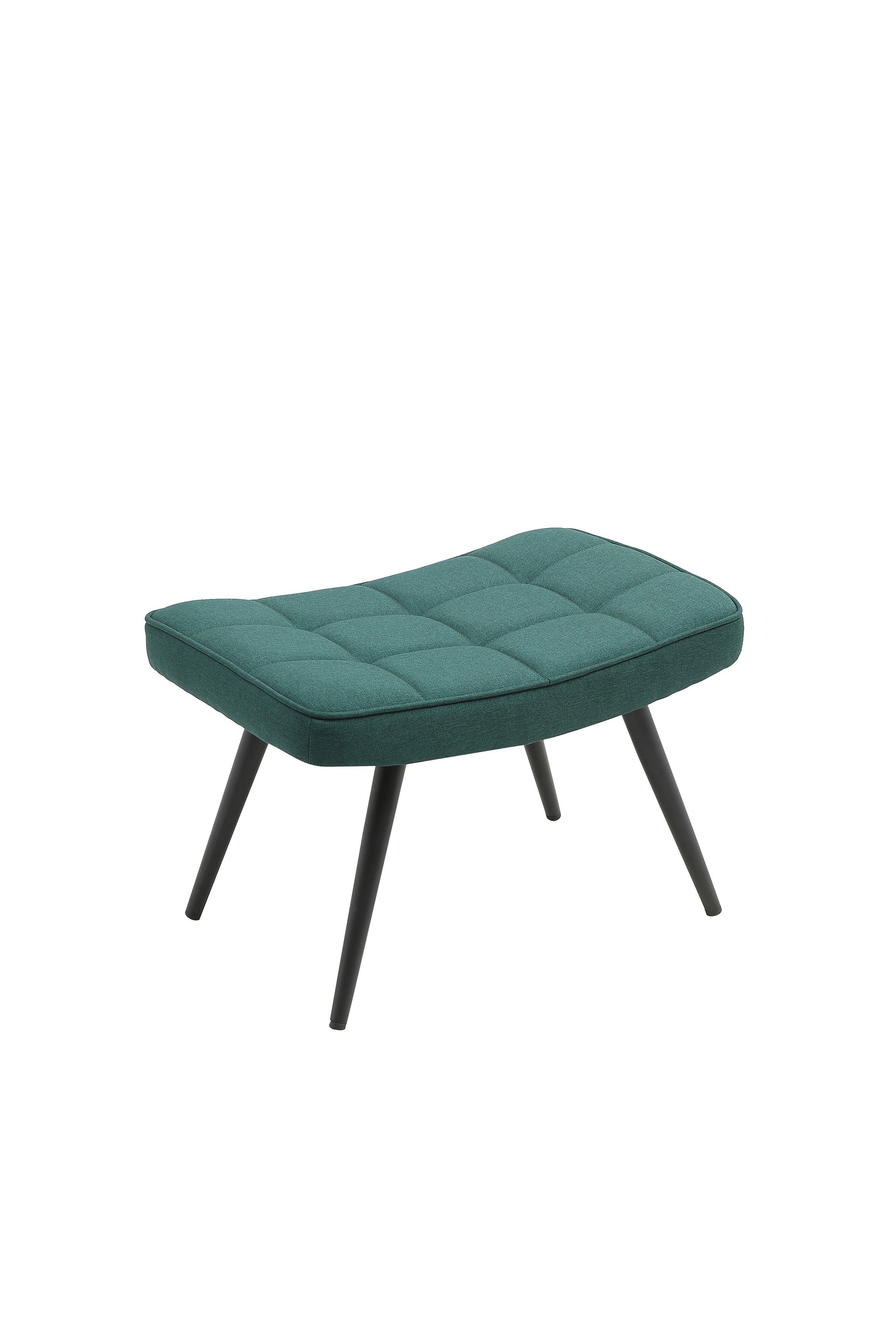 byLIVING Fußhocker Uta (Bezug: Samt, Webstoff, Cord, Grob-Cord, Bouclè / Fa günstig online kaufen