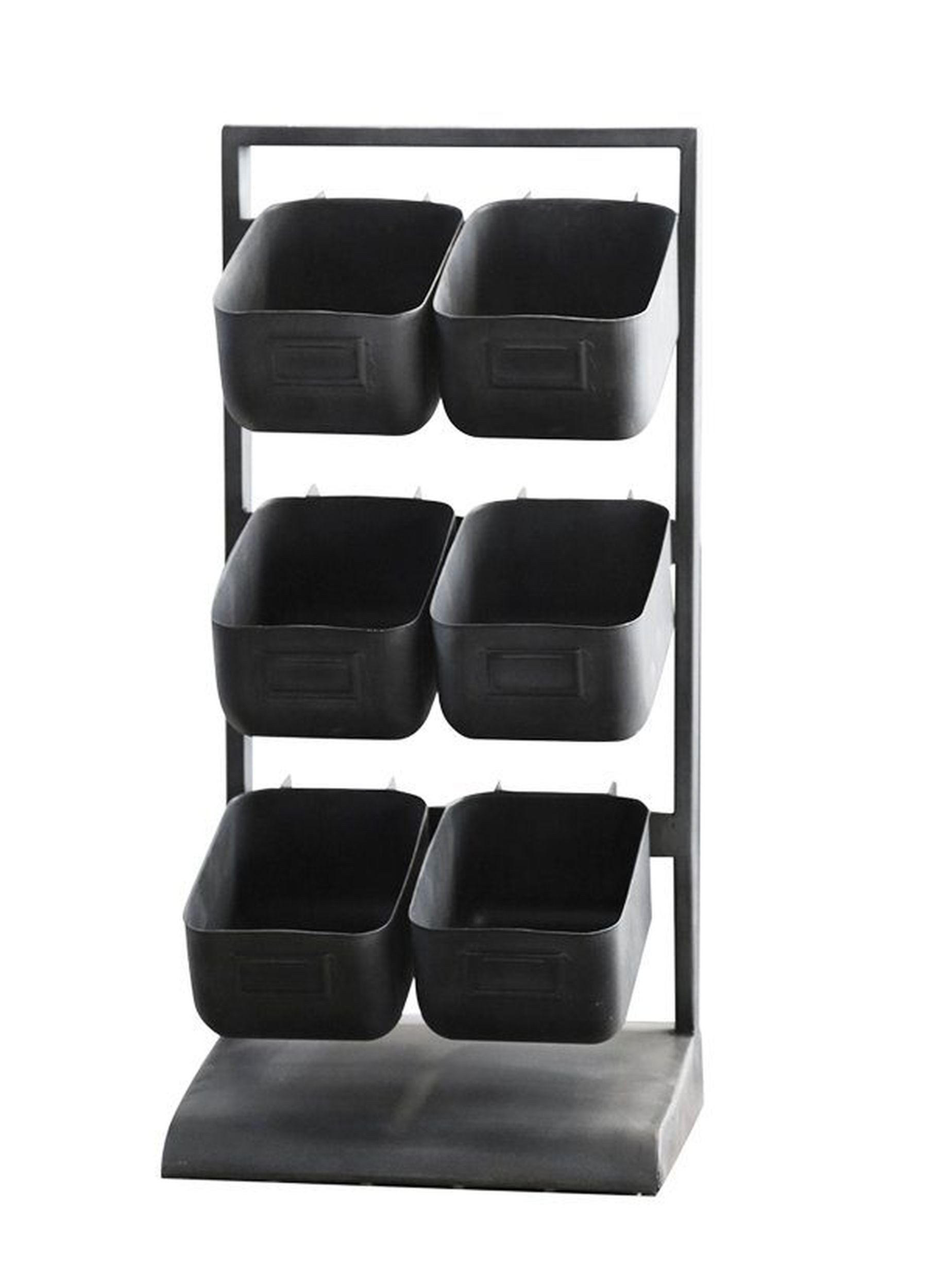 Chic Antique Standregal Metall Regal mit 6 abnehmbare Boxen Chic Antique H58cm 41377-24