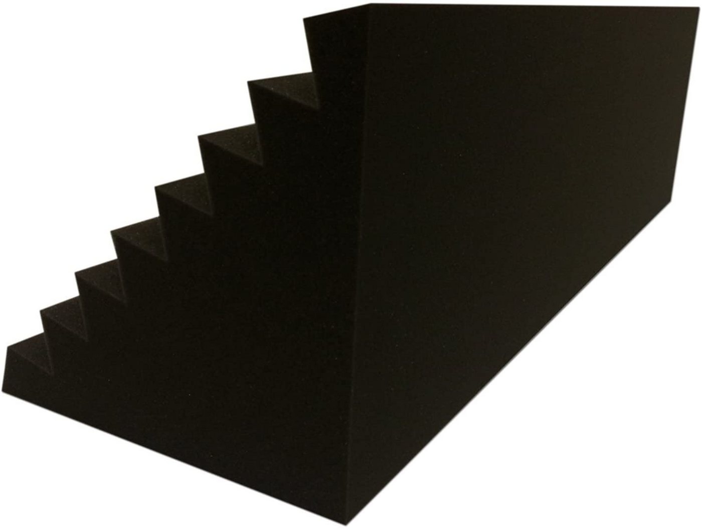 Thumbnail - Akustikpur Akustikplatte Bass Trap Lamellen Profil 100x30x30cm effektive Raum Akustik Absorber
