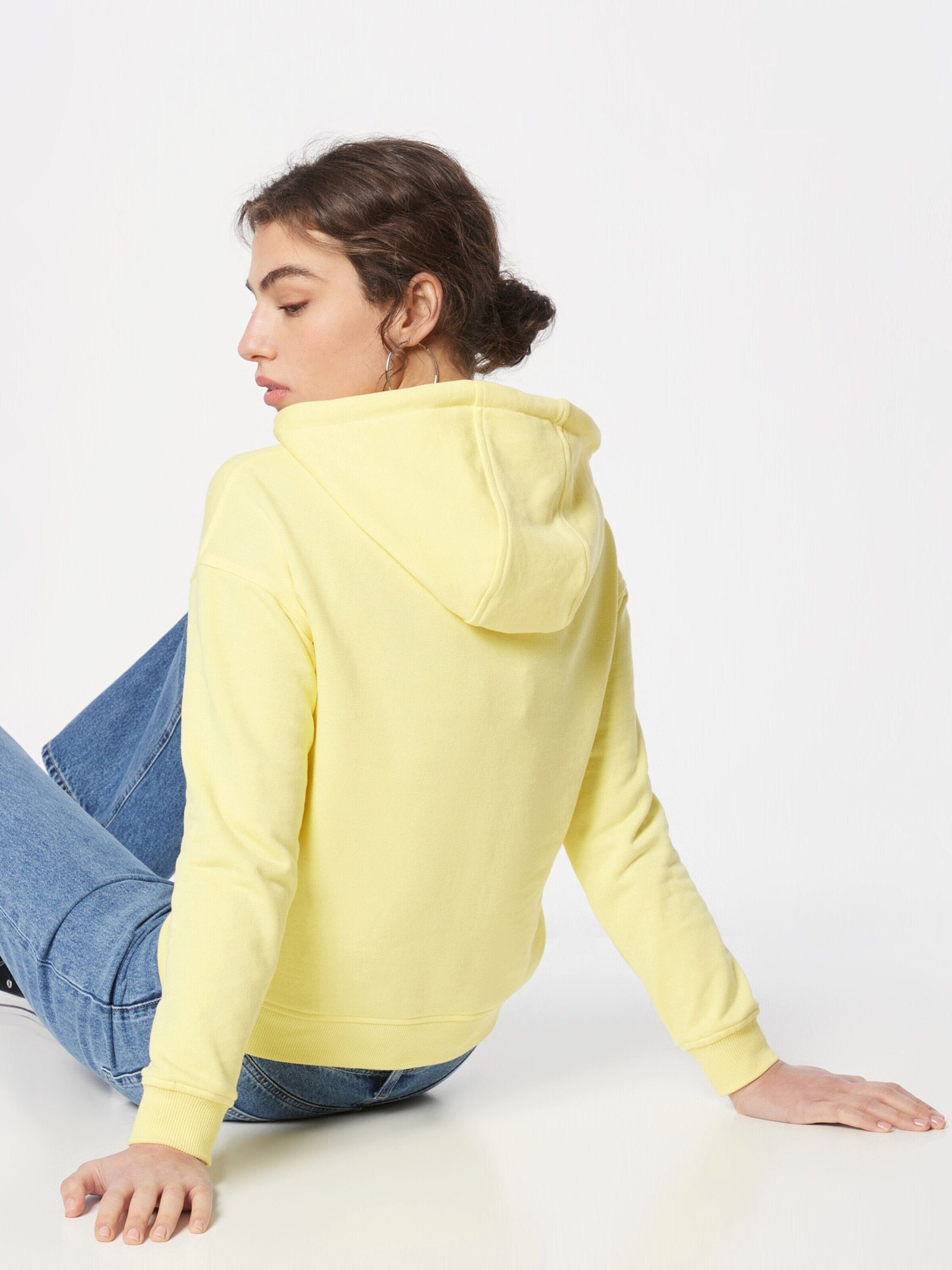 Sweatshirt Details (1-tlg) URBAN Plain/ohne Gelb CLASSICS