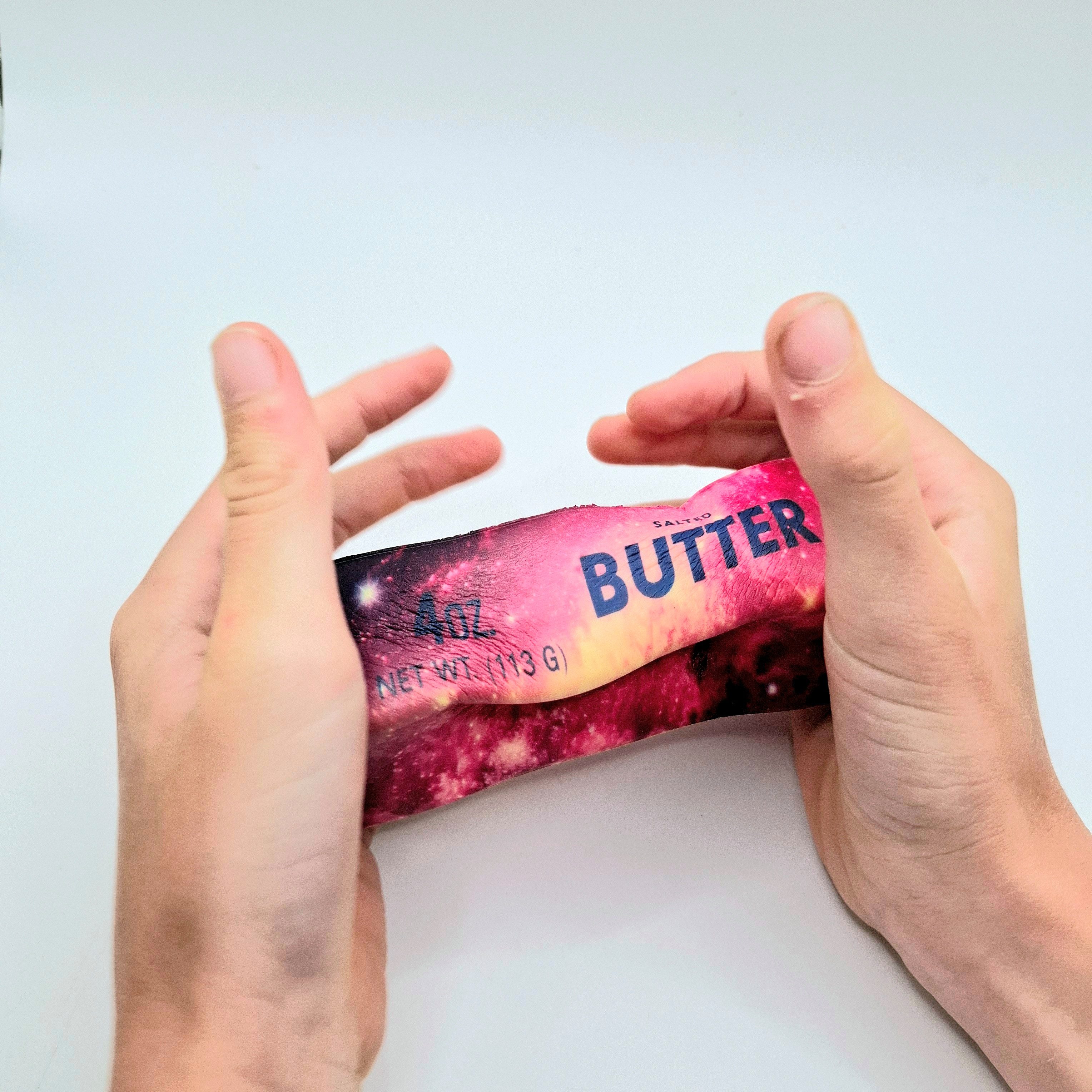 meytrade Knete Squishy Butter bunt Galaxie super soft für Kinder & Ersachsene, Neuheit Sommer 2026