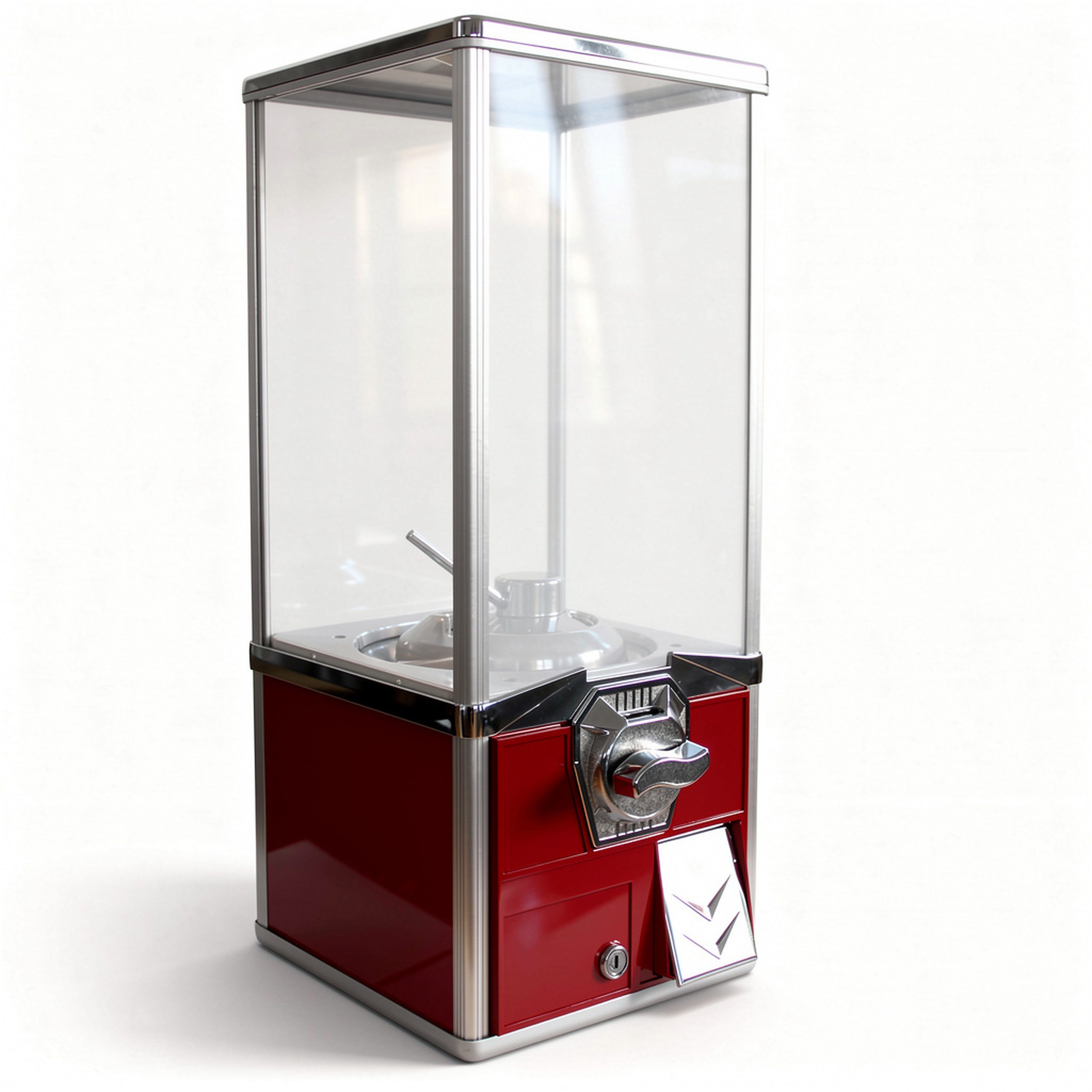 what the shop Spieltisch Kapselautomat Retro - Drehmechanismus - Kapseln 45-63 mm, (1-tlg), kultig, stabil und mit Spaßgarantie