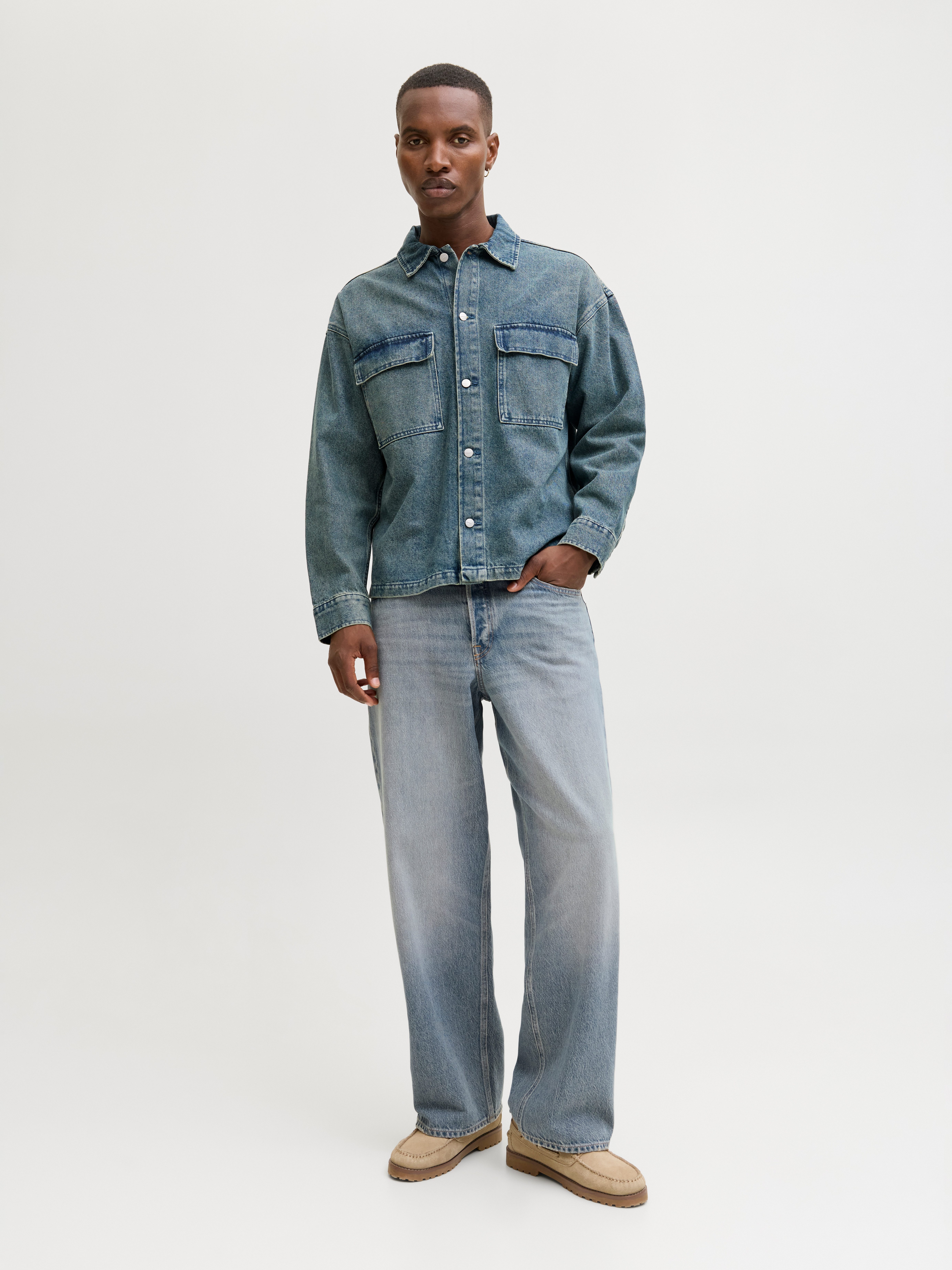 Jack & Jones Relax-fit-Jeans JJIDAVE JJORIGINAL günstig online kaufen