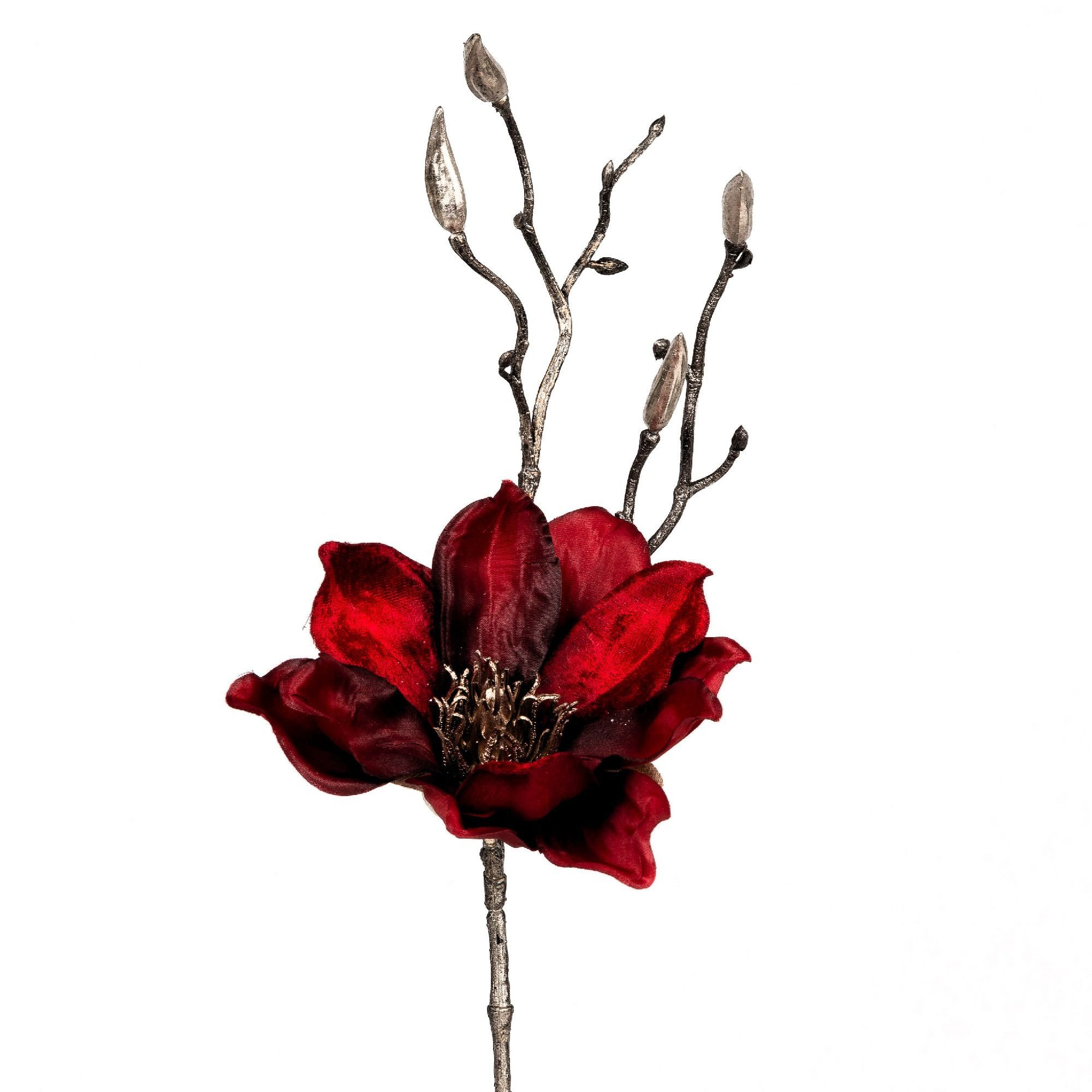 Winterliche Kunstpflanze Winterzeit, formano, Höhe 30 cm, Farbe: Rot, Motiv günstig online kaufen