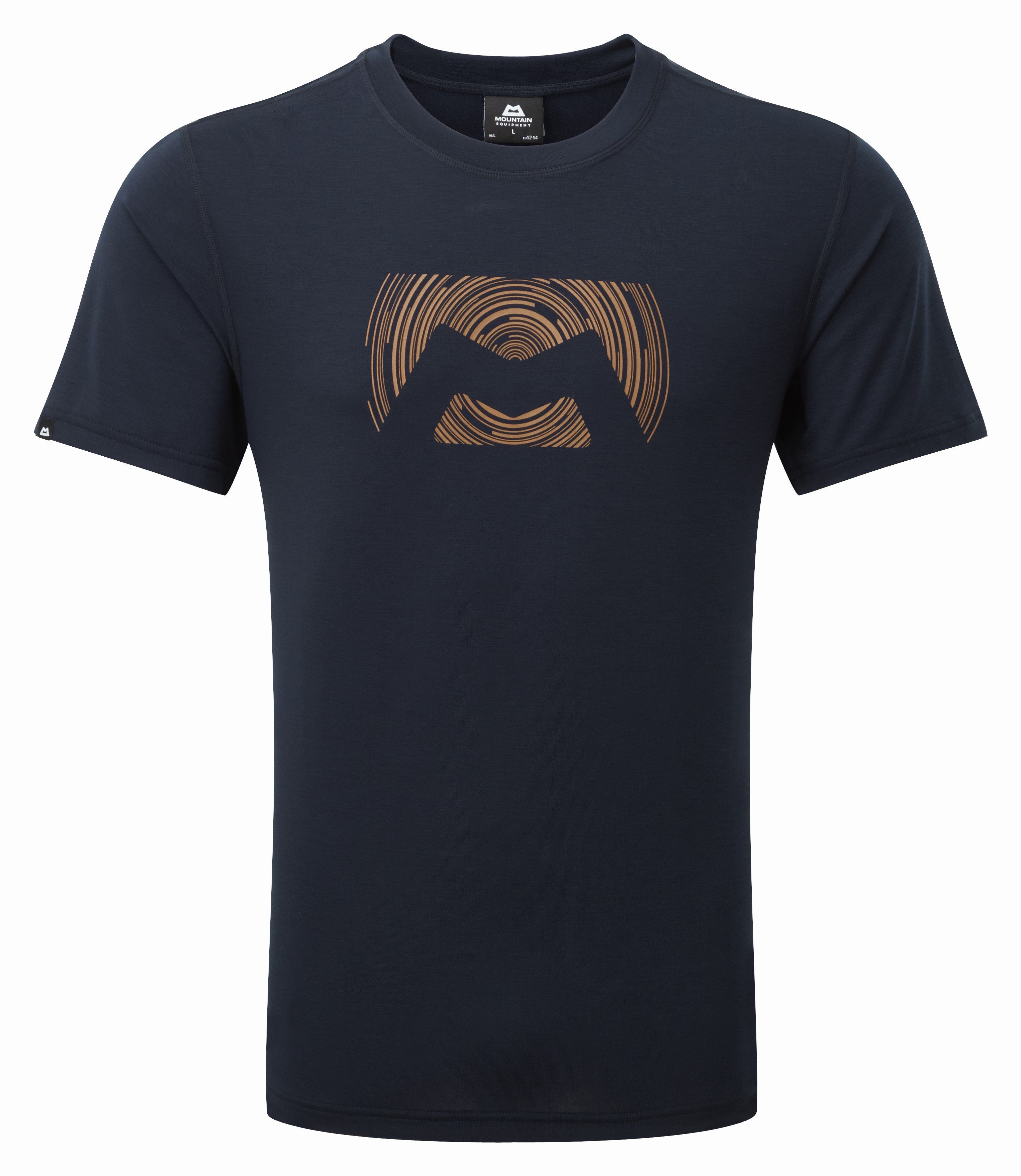 Groundup Equipment Tee T-Shirt Mountain Logo cosmos