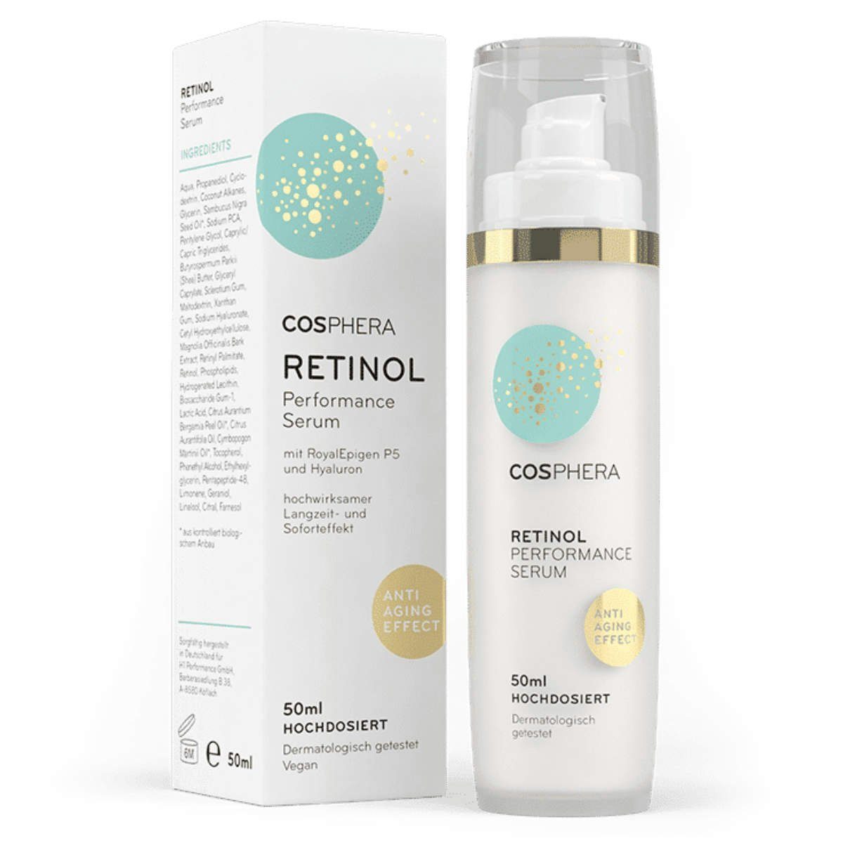 Anti-Aging-Creme Cosphera Retinol Performance Serum 50 ml