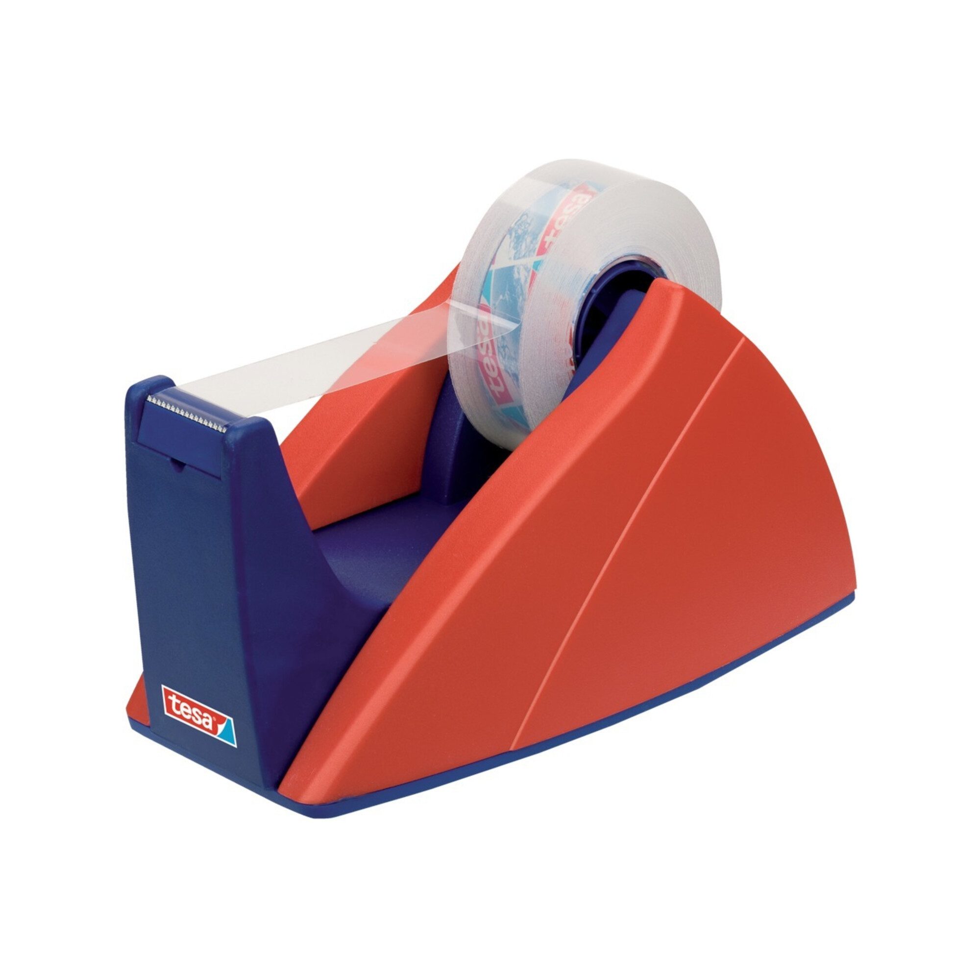 tesa Klebeband tesa Tischabroller Easy Cut 57421-00000 33mx19mm rot/blau
