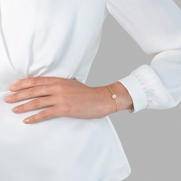 Valero Pearls Silberarmband gelbgold, aus Süßwasserperlen