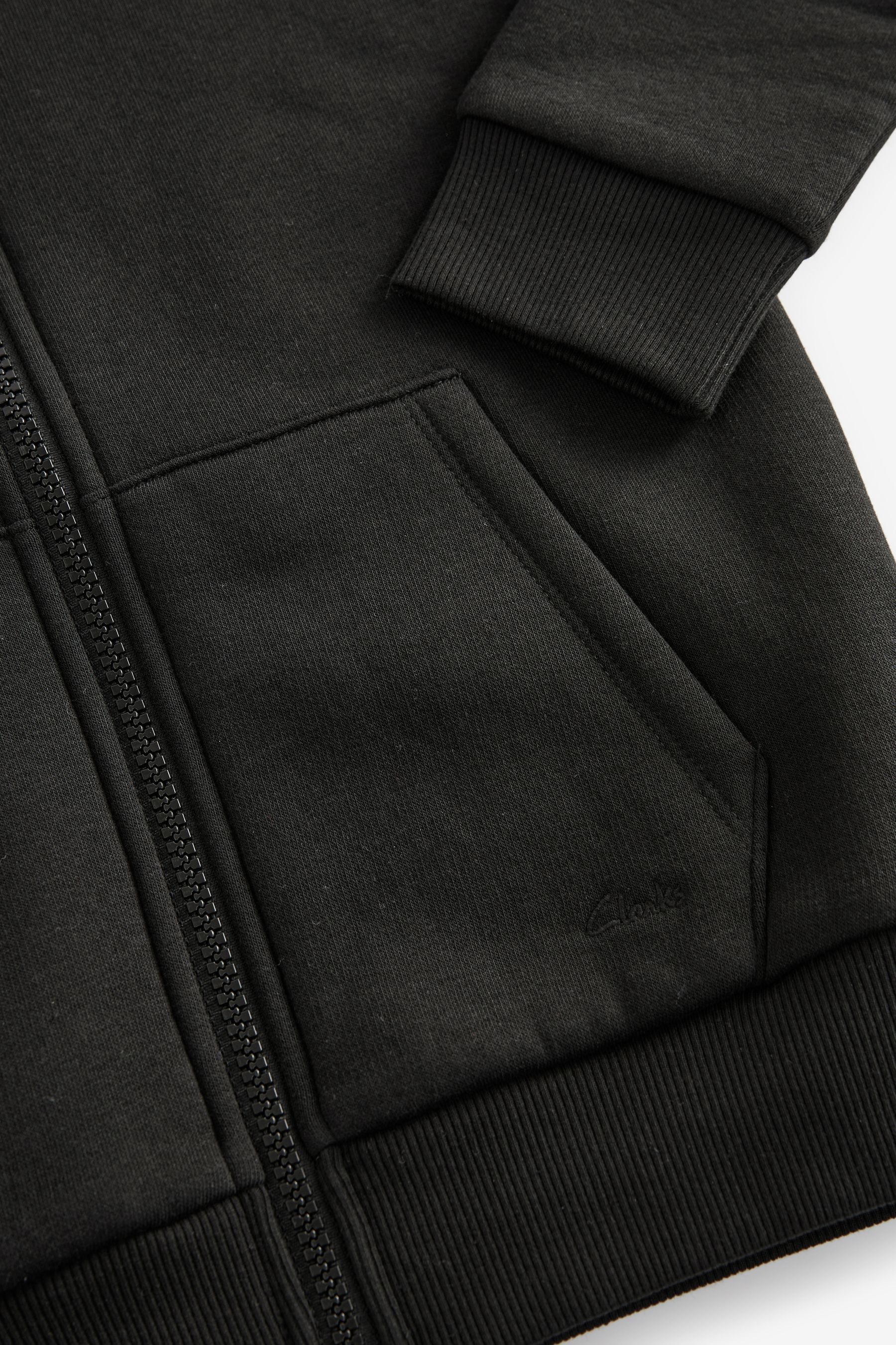 Clarks Kapuzensweatjacke Clarks Kapuzenjacke mit Reißverschluss (1-tlg)
