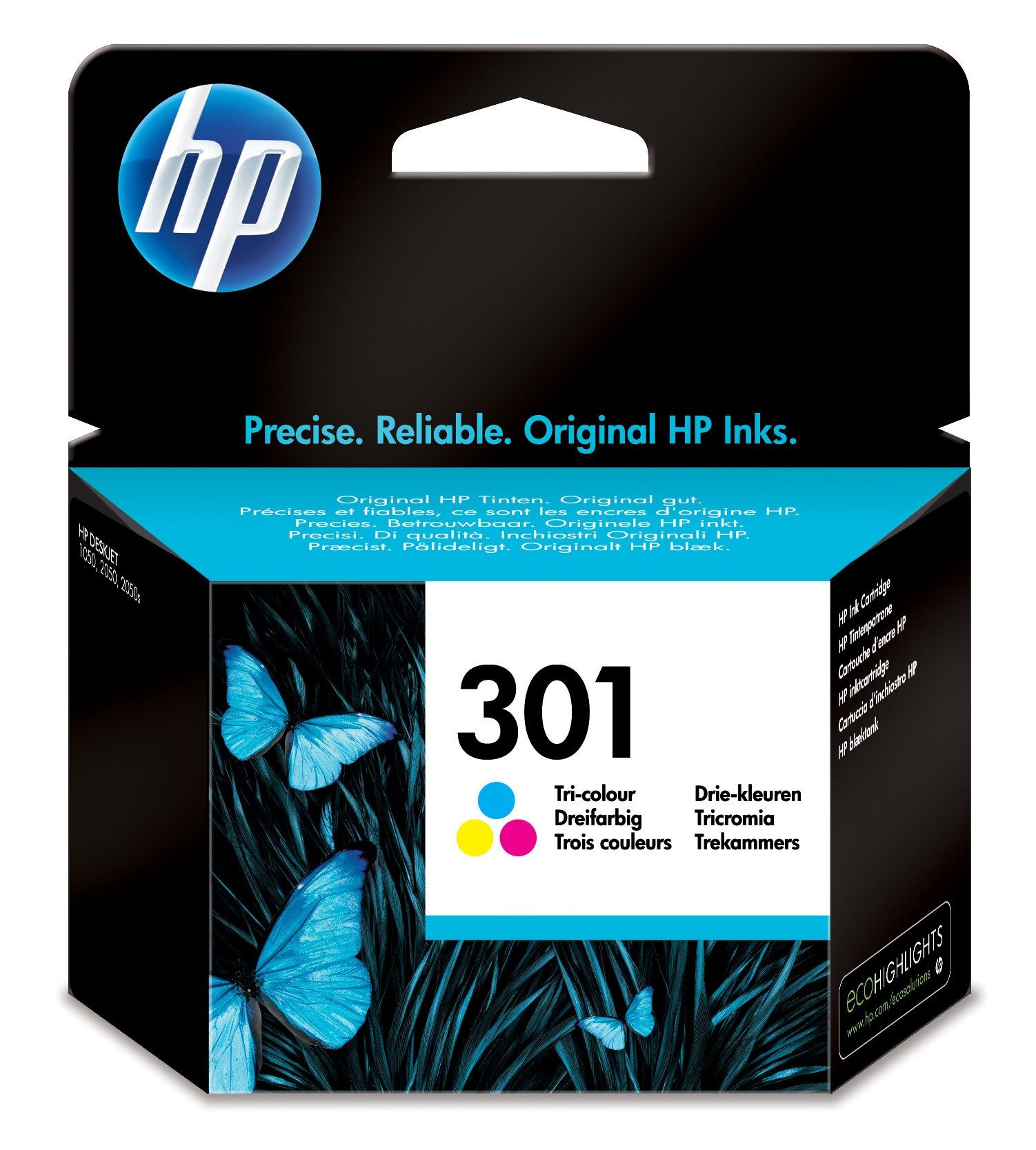 HP 301 Tri-color Original ink cartridge