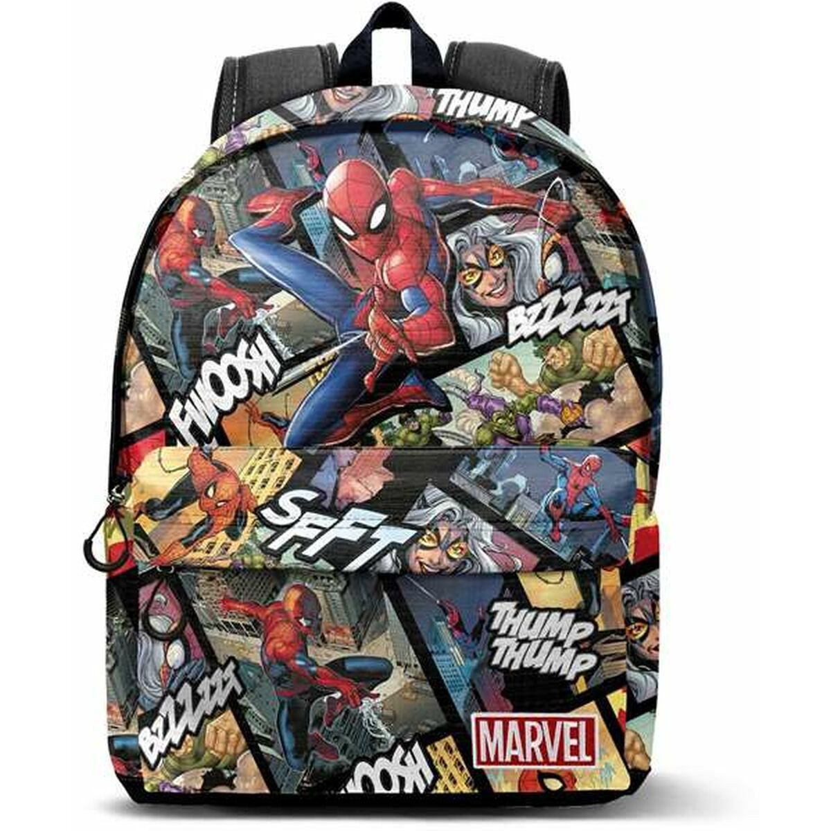 Kinderrucksack Rucksack Kinderrucksack Spider-Man 31x18x44 cm für Kinder im Freizeits