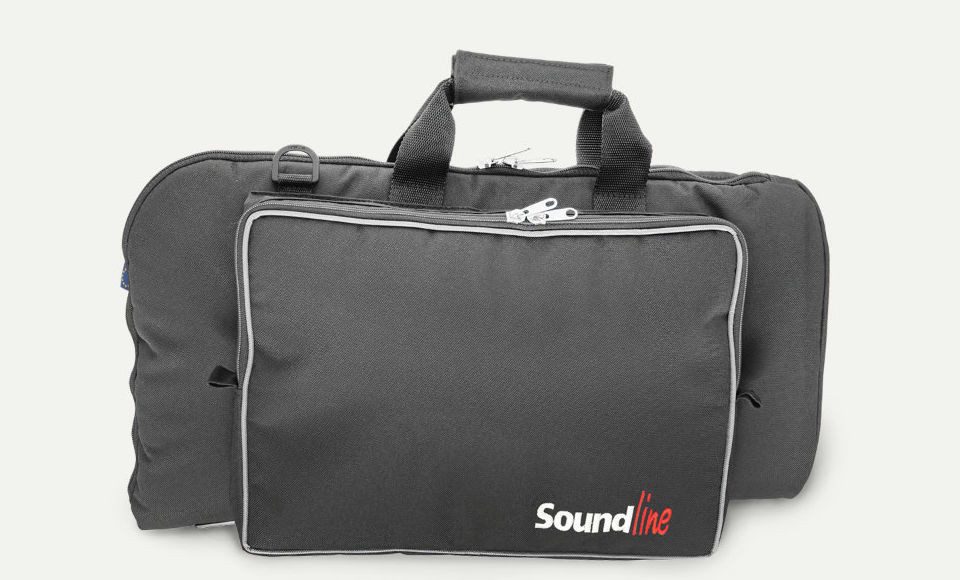 Soundline Aufbewahrungstasche Gigbag 594 212 für Flügelhorn Dreh- & Perinetventil, 20 mm starke Fütterung