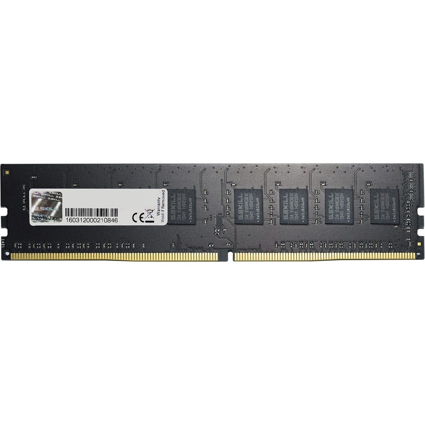 G.Skill Value 8GB RAM DDR4-2400 Single Channel (1x8GB) CL17 PC-Arbeitsspeicher (Zuverlässiger Desktop-Arbeitsspeicher für stabile PC-Leistung)