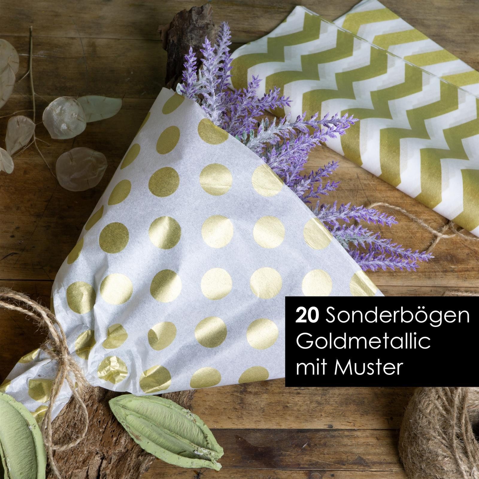 OfficeTree Seidenpapier OfficeTree Seidenpapier 360 Blatt A4 - 26 Farben - 16 g/qm (wp) – Bild 4 von 5