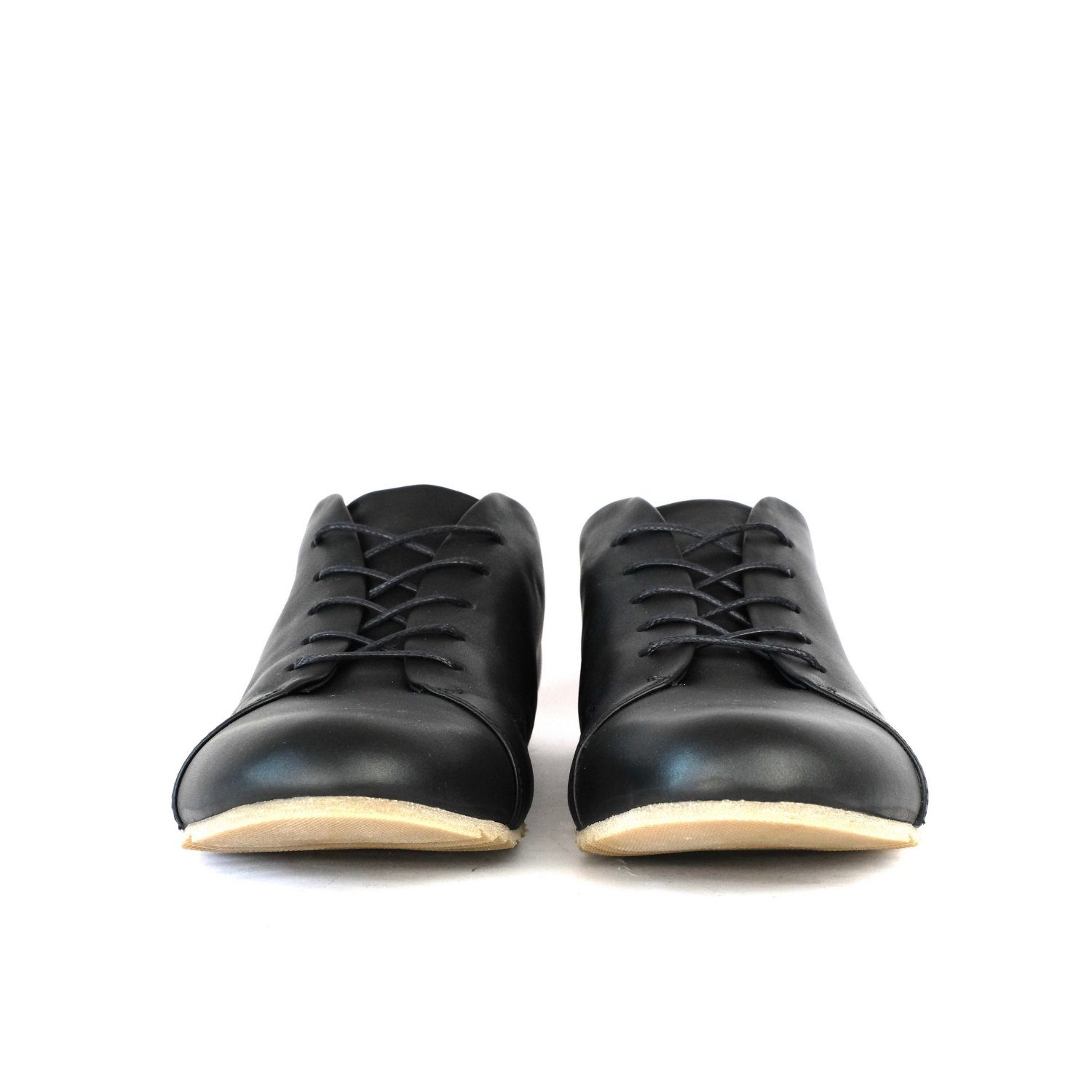 Ledersneaker '83 Schnürschuh All SORBAS Black