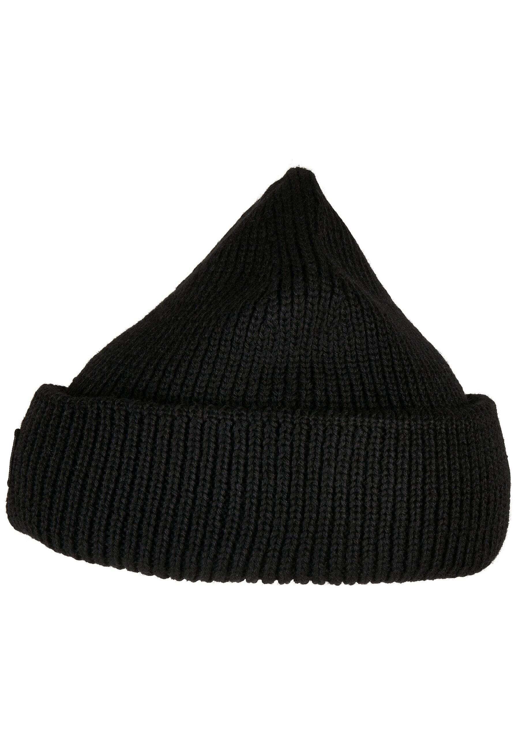 URBAN CLASSICS Beanie Unisex Beanie black Wool (1-St) Knitted