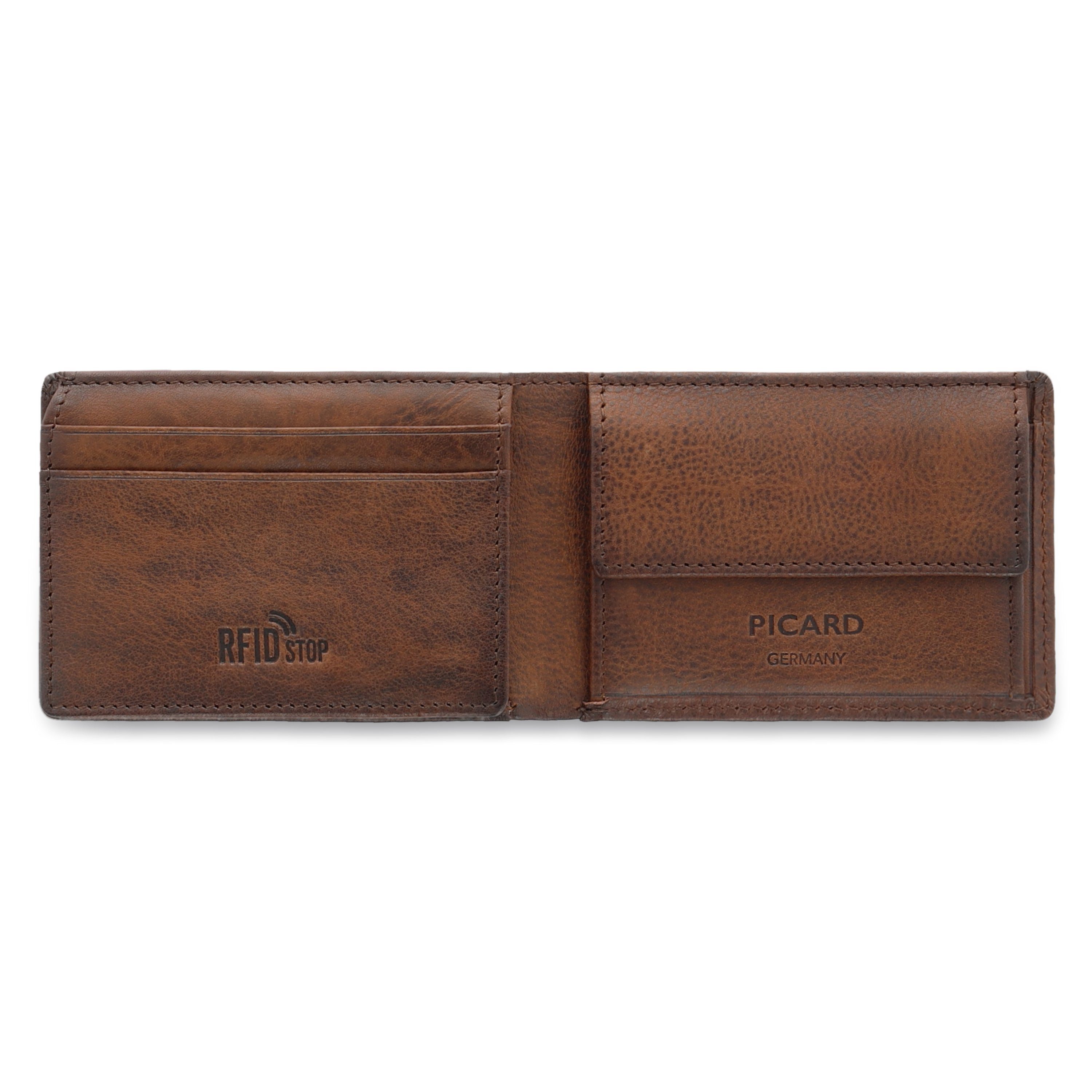 Picard Geldbörse PICARD Portemonnaie Hans aus Echtleder (1-tlg., Hans)
