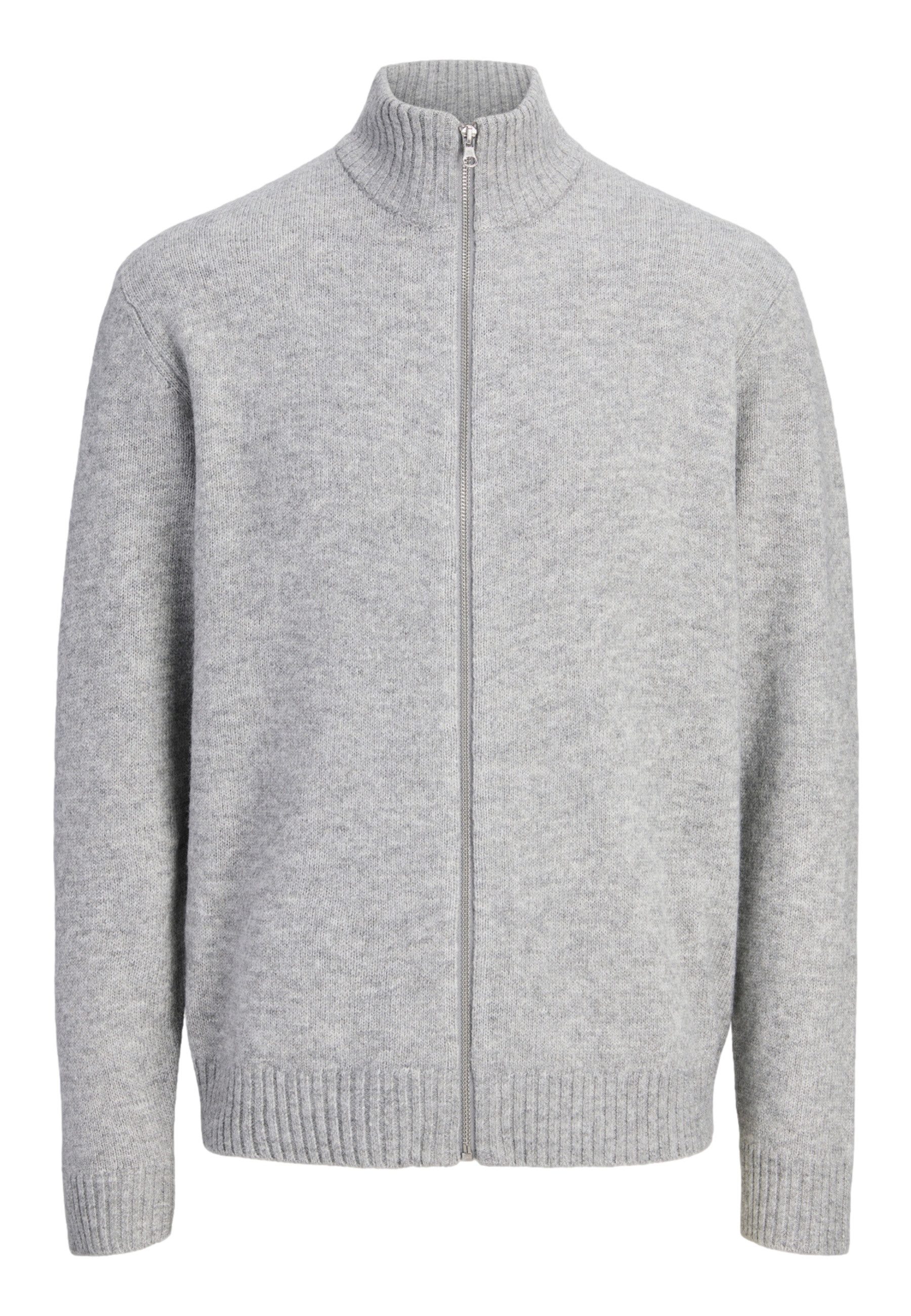 Jack & Jones Cardigan Strickjacke Soho Cardigan mit Reißverschluss (1-tlg)