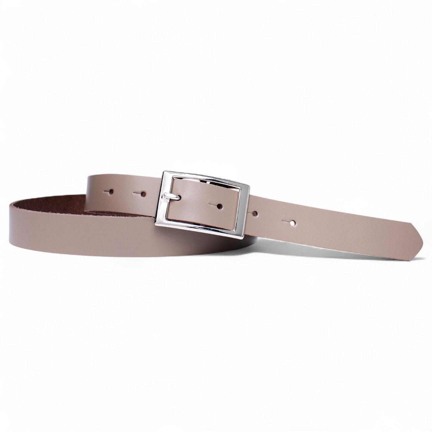 Taillengürtel Damen Rindsleder schmal