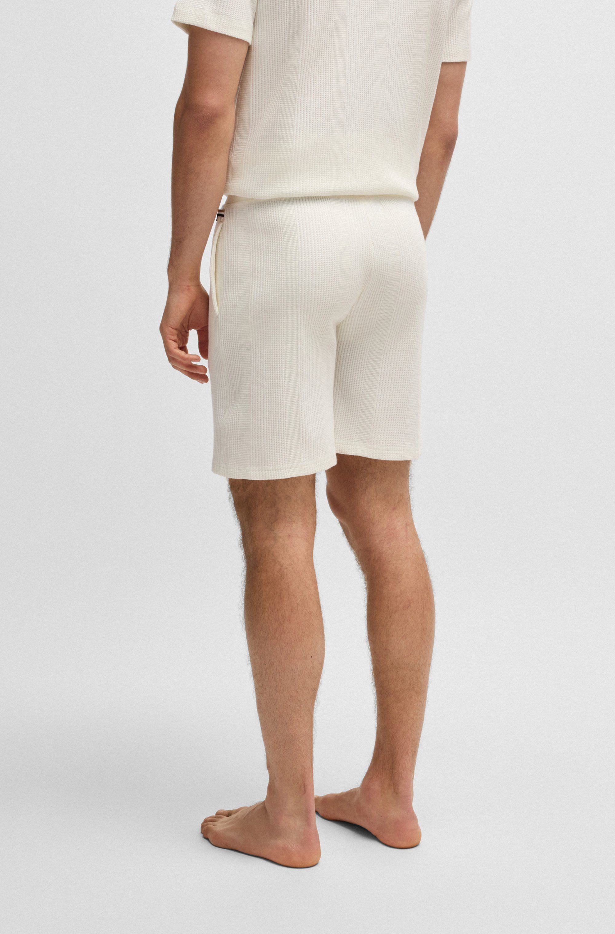 BOSS Sweatshorts Sweatshorts Structure Sho kurze günstig online kaufen