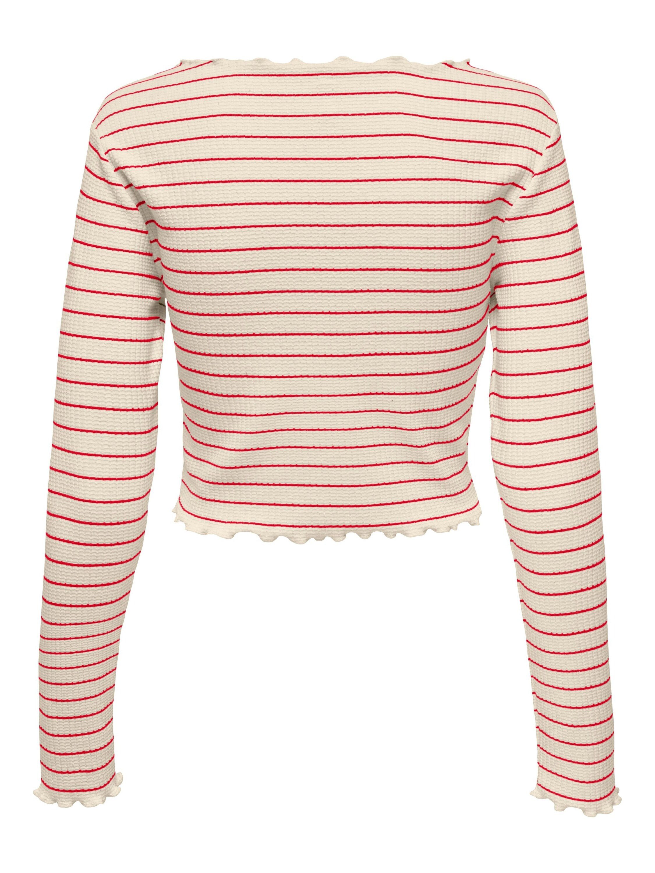 ONLY Langarmshirt ONLANITS (1-tlg) Plain/ohne Details