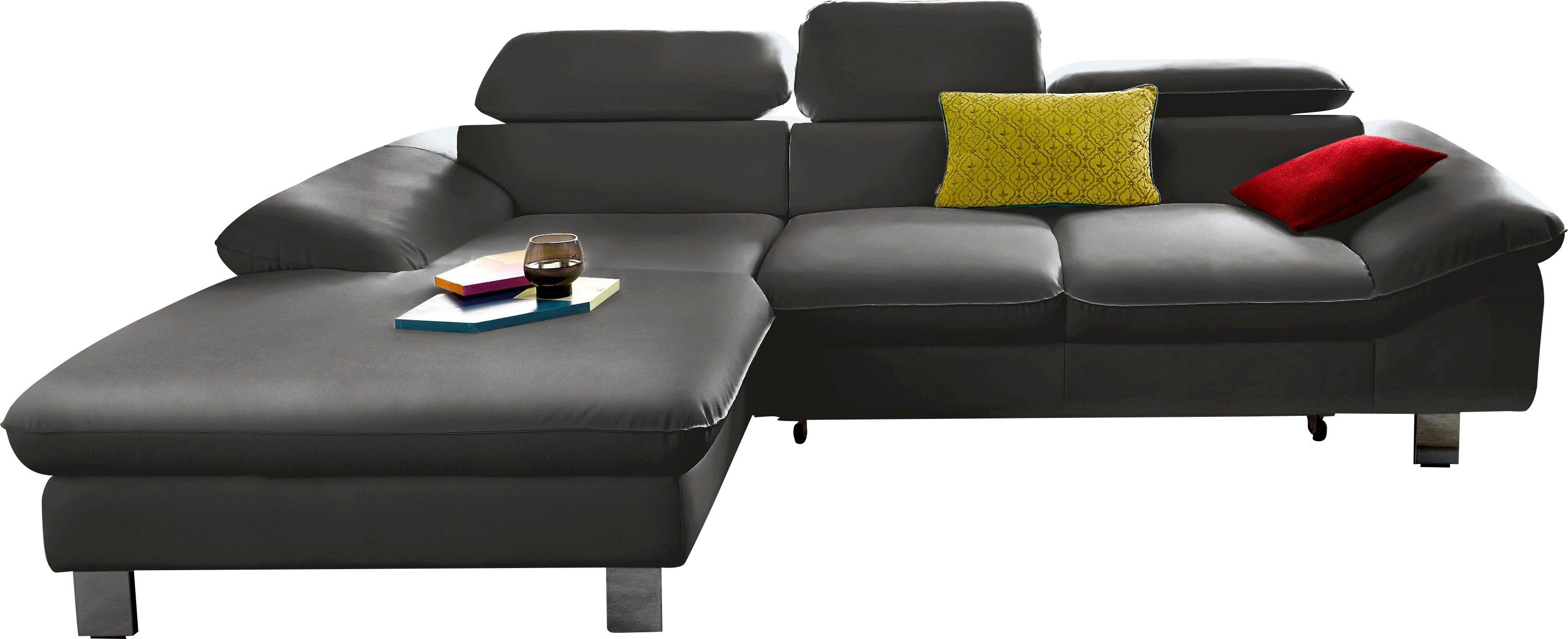 COTTA Ecksofa "Driver L-Form" mit Kopfteilverstellung, wahlweise mit Bettfu günstig online kaufen