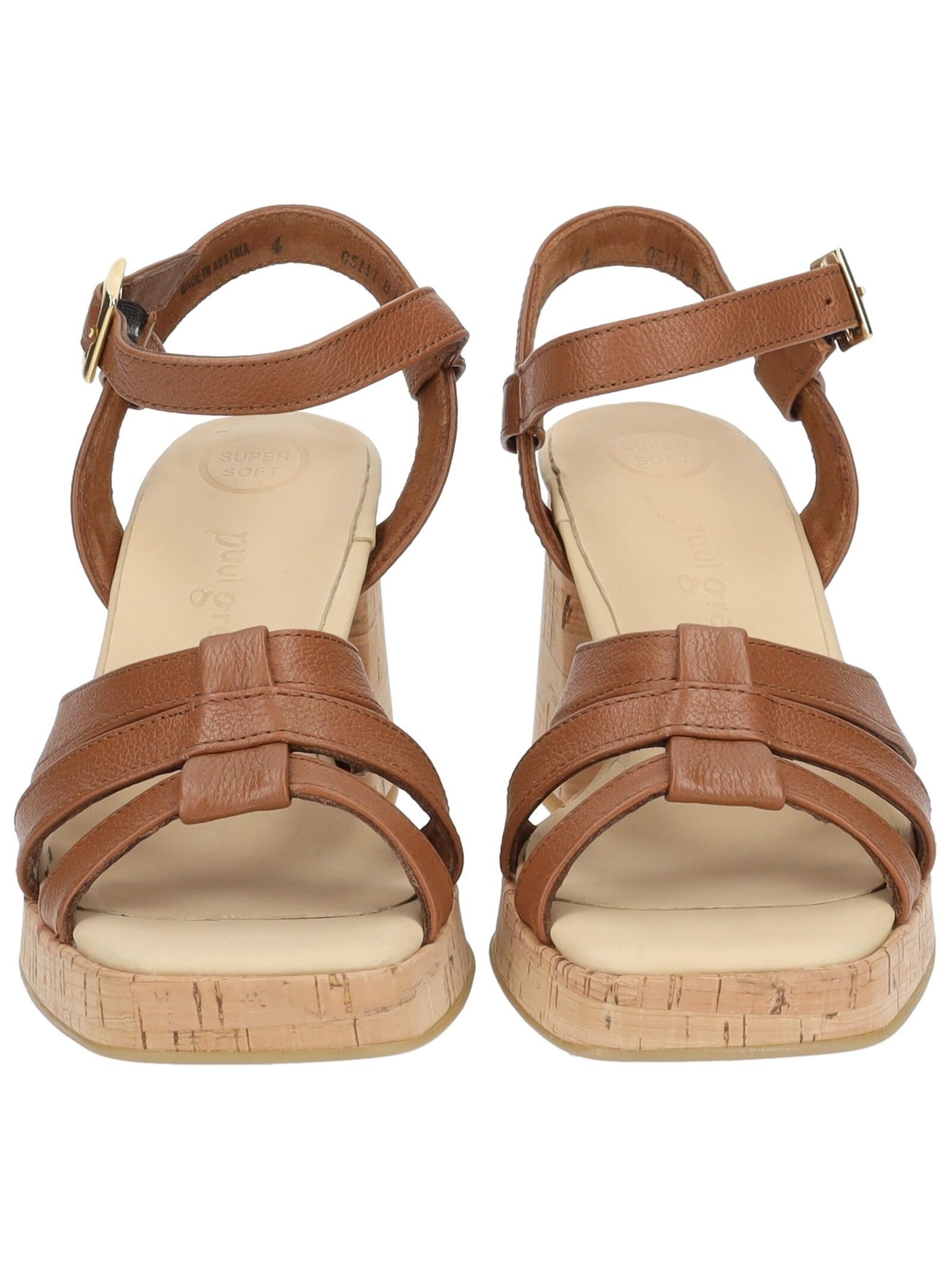 Paul Green Sandalen Glattleder . High-Heel-Sandalette