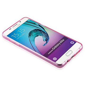 Cadorabo Handyhülle Samsung Galaxy A5 2016 Samsung Galaxy A5 2016, Flexible TPU Silikon Handy Schutzhülle - Hülle - ultra slim