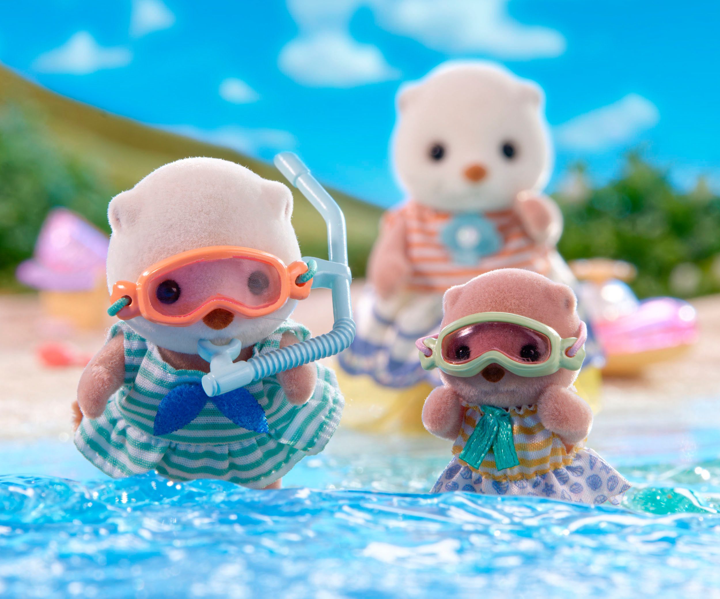 Sylvanian Families Spielfigur Seeotter Schnorchel Spielset (5804)