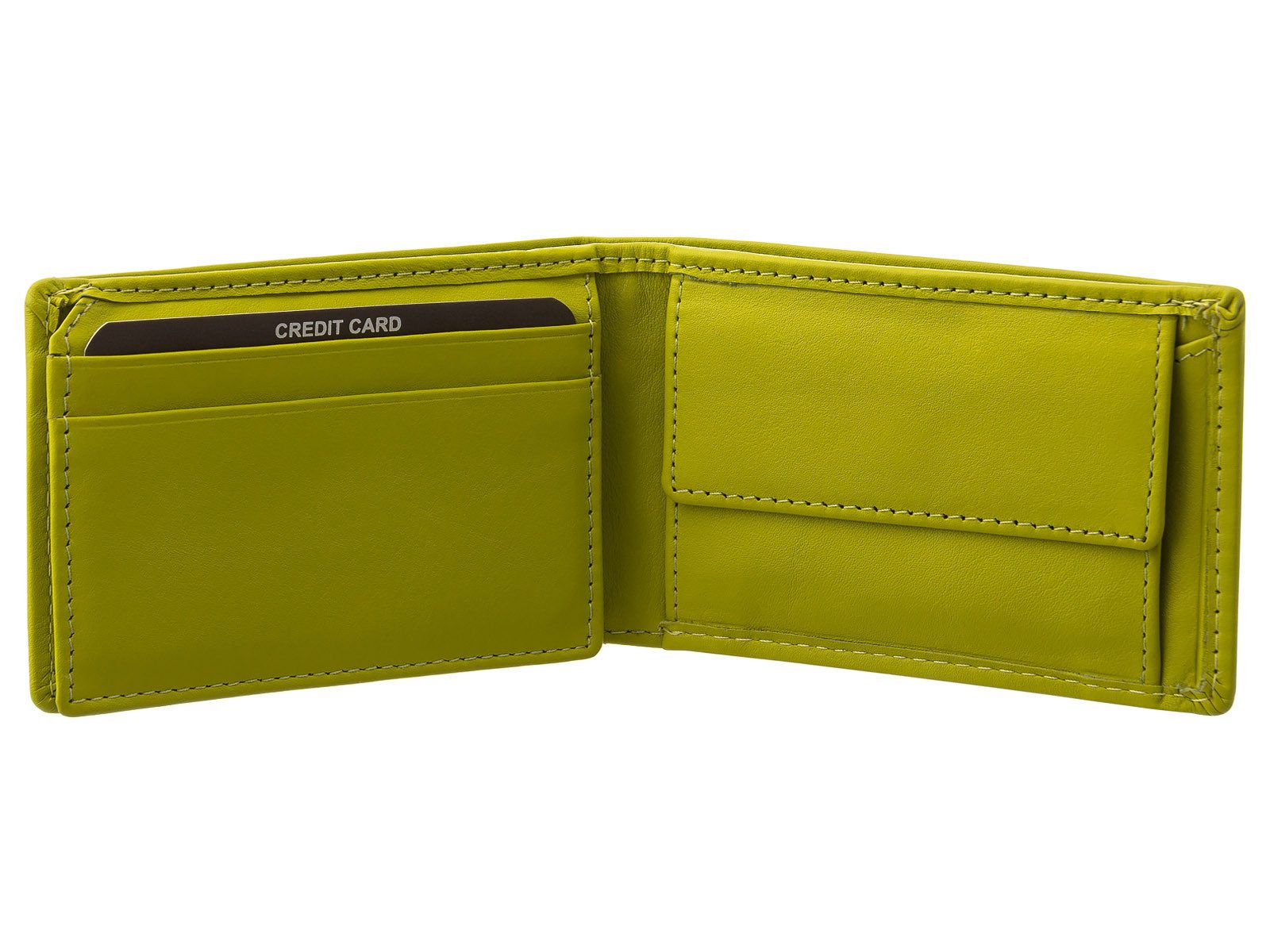 JS Geldbörse JS Scheintasche Mini C42217N wallet Querformat (1-tlg), Leder