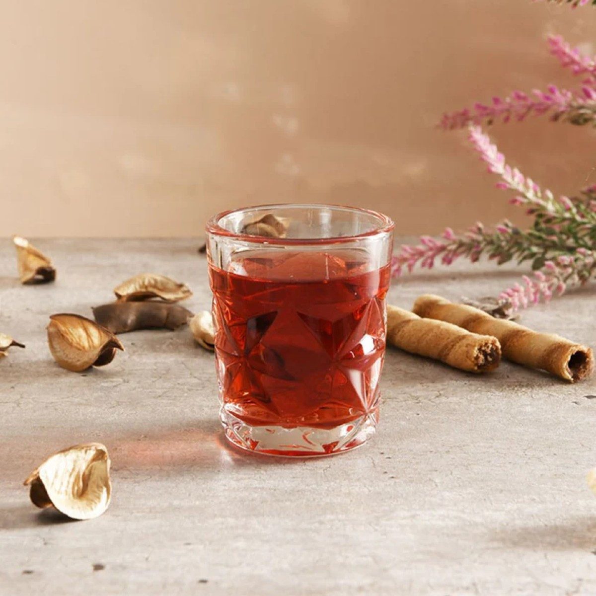 Pasabahce Gläser-Set Estrella Shotgläser 6er Set - 60 ml, ø5 cm - robust & elegant, 6-tlg., Glas, 6-teilig, 60 ml