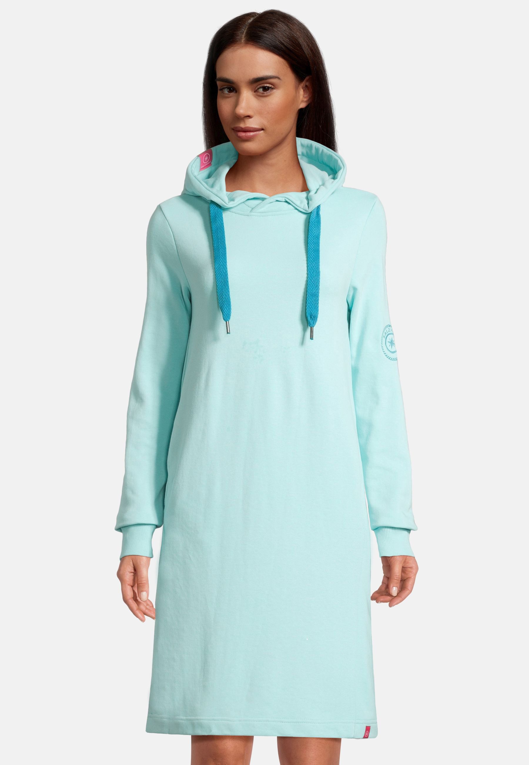 salzhaut Midikleid MÖÖV Damen Leicht tailliert salzhaut – nordisch frisch, lässig und frech für jeden Tag!