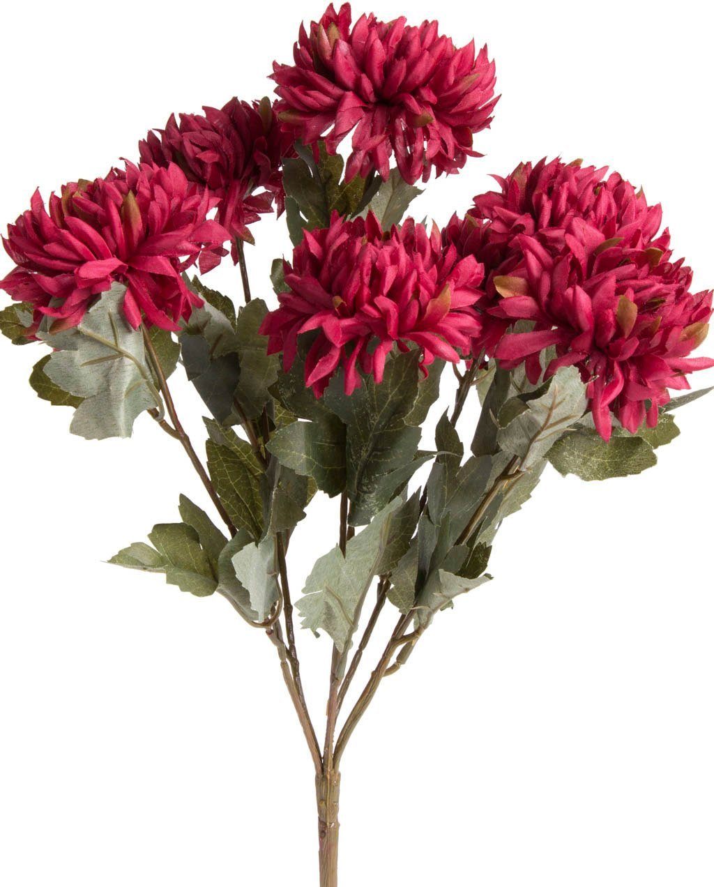 Kunstblume Chrysanthemenstrauß Chrysantheme, Botanic-Haus, Höhe 44 cm