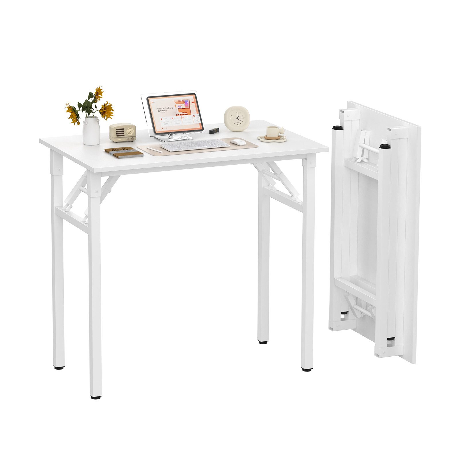 JEOBEST Klapptisch Keine Montage Erforderlich Schreibtisch günstig online kaufen