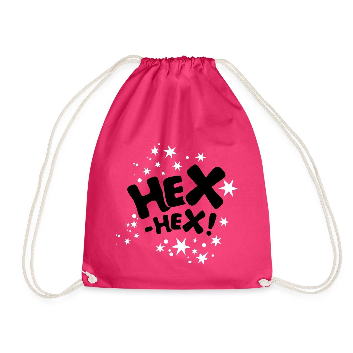 Spreadshirt Turnbeutel Bibi Blocksberg Hexspruch Hex Hex Mit Sternen Turnbeutel (1-tlg)