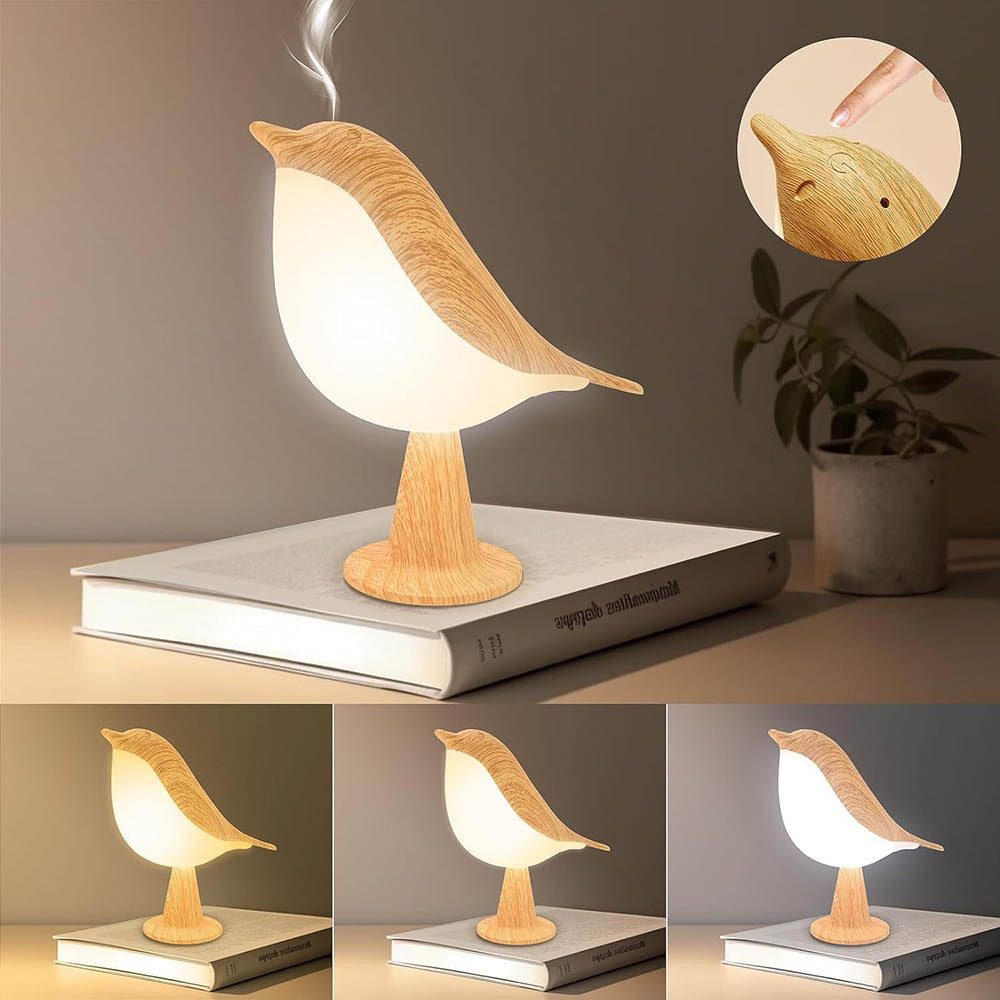 Jibenhome LED Nachtlicht Nachttischlampe Tischlampe Kabellos günstig online kaufen