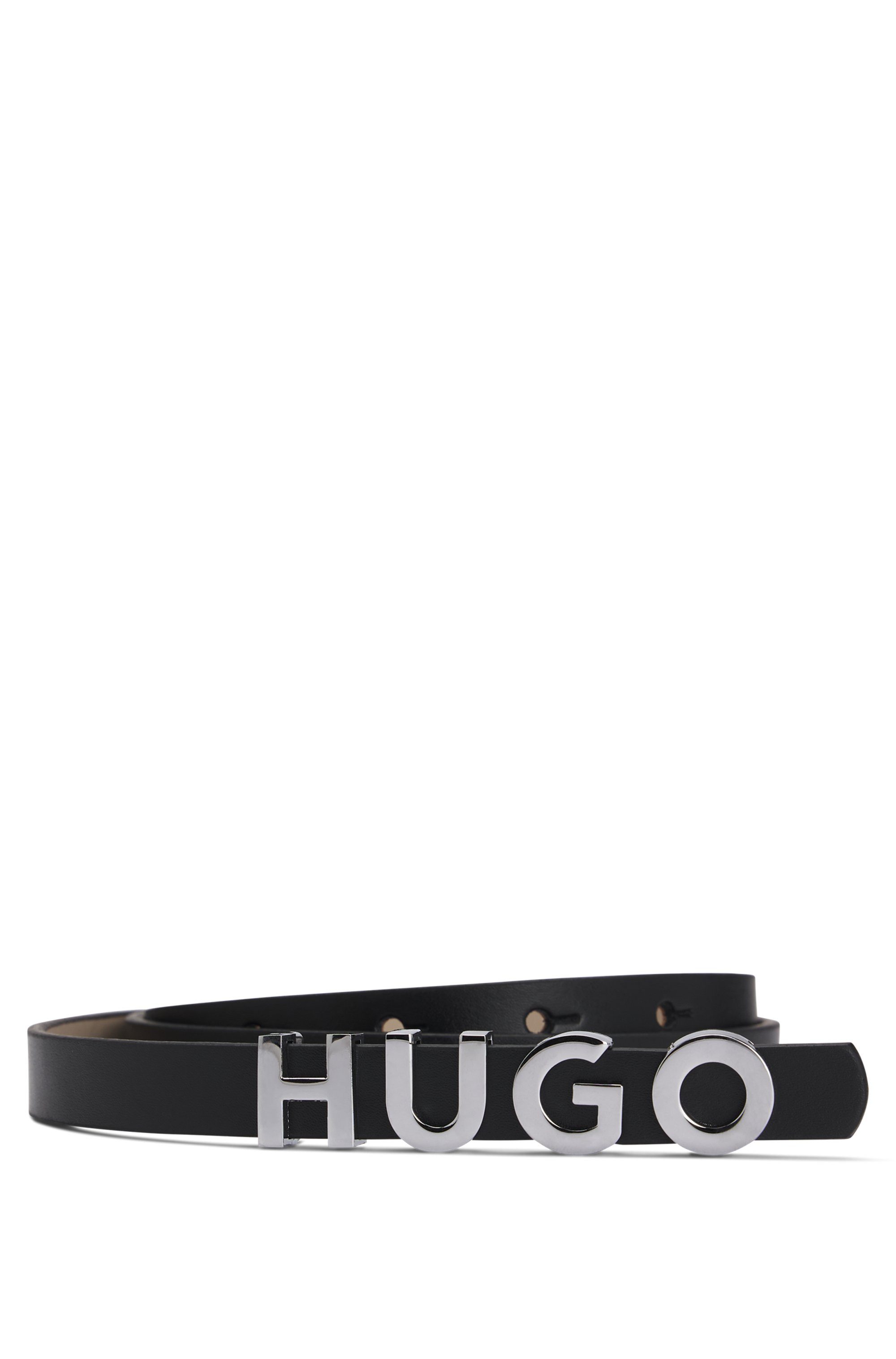 HUGO Ledergürtel Zula Belt 1,5cm Verschluss im HUGO Schriftzug günstig online kaufen