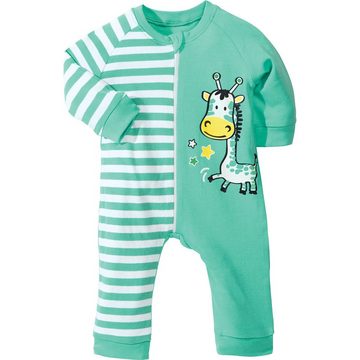 Erwin Müller Pyjama Baby-Schlafanzug 2er-Pack (2 tlg) Interlock-Jersey Streifen