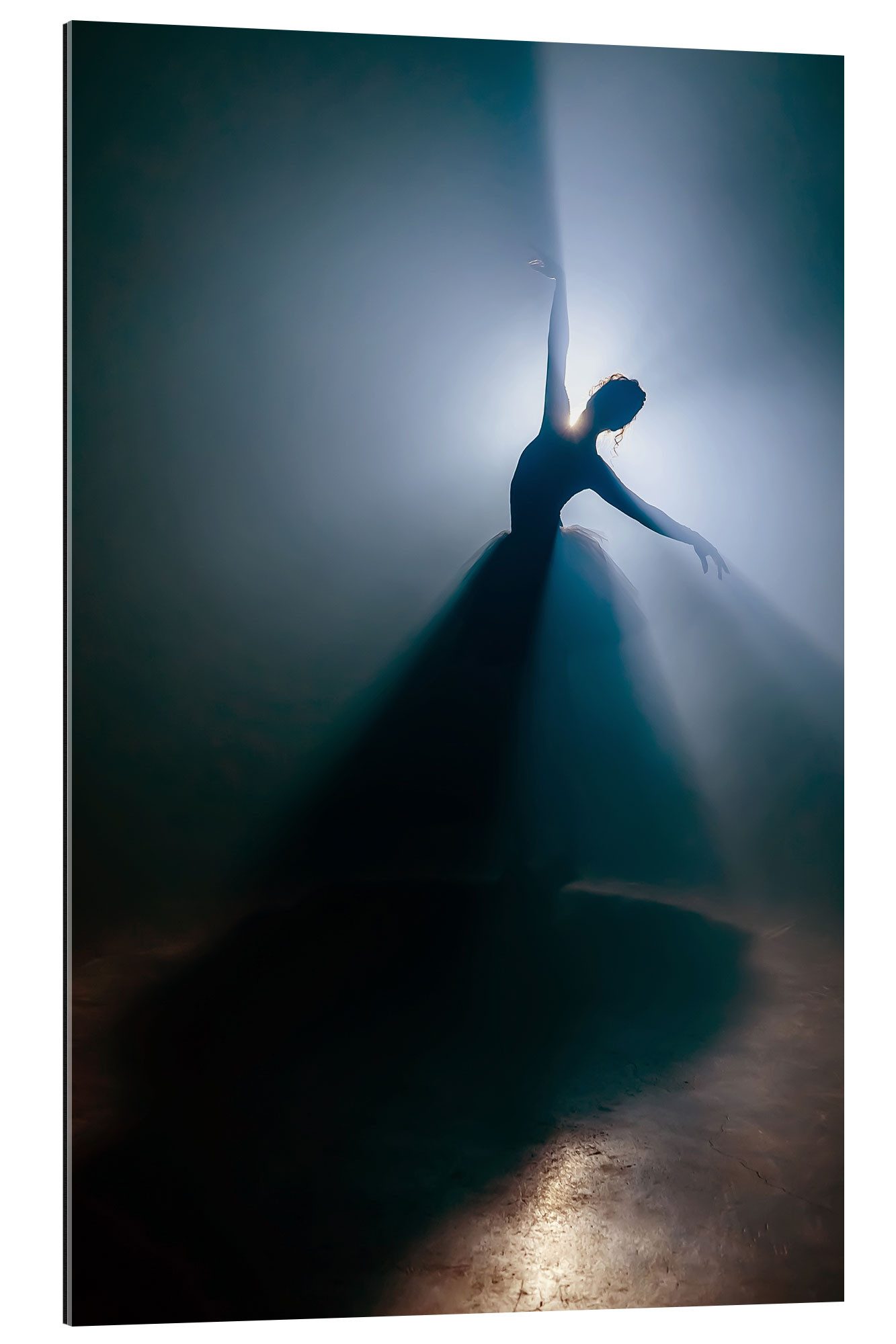 Posterlounge Wandbild Balletttänzerin im Rampenlicht, Editors Choice, erhältlich als Poster, Leinwandbild, Wandsticker oder Acrylglasbild