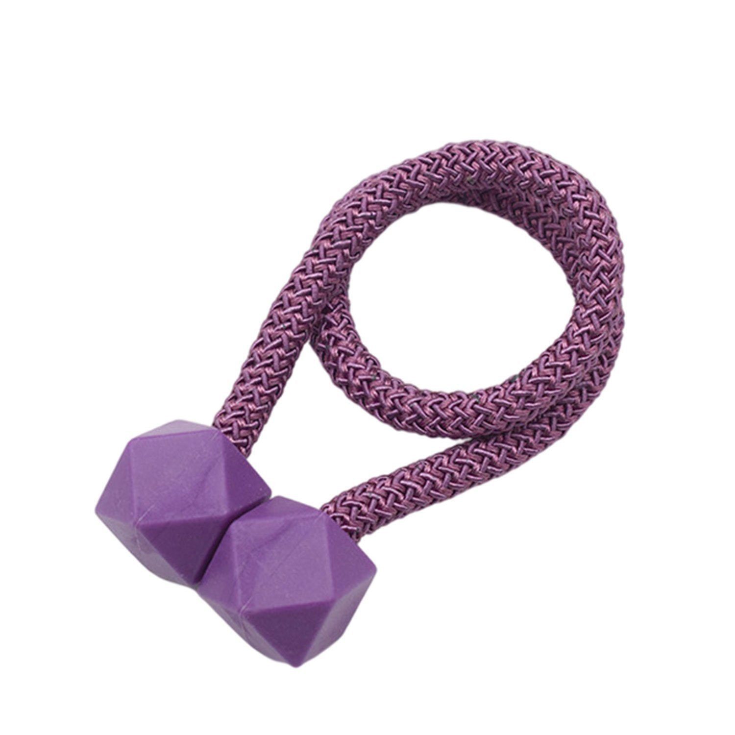BYSURE Raffhalter, (2-tlg), Gardine-Vorhang-Magnet Twist-Seil günstig online kaufen
