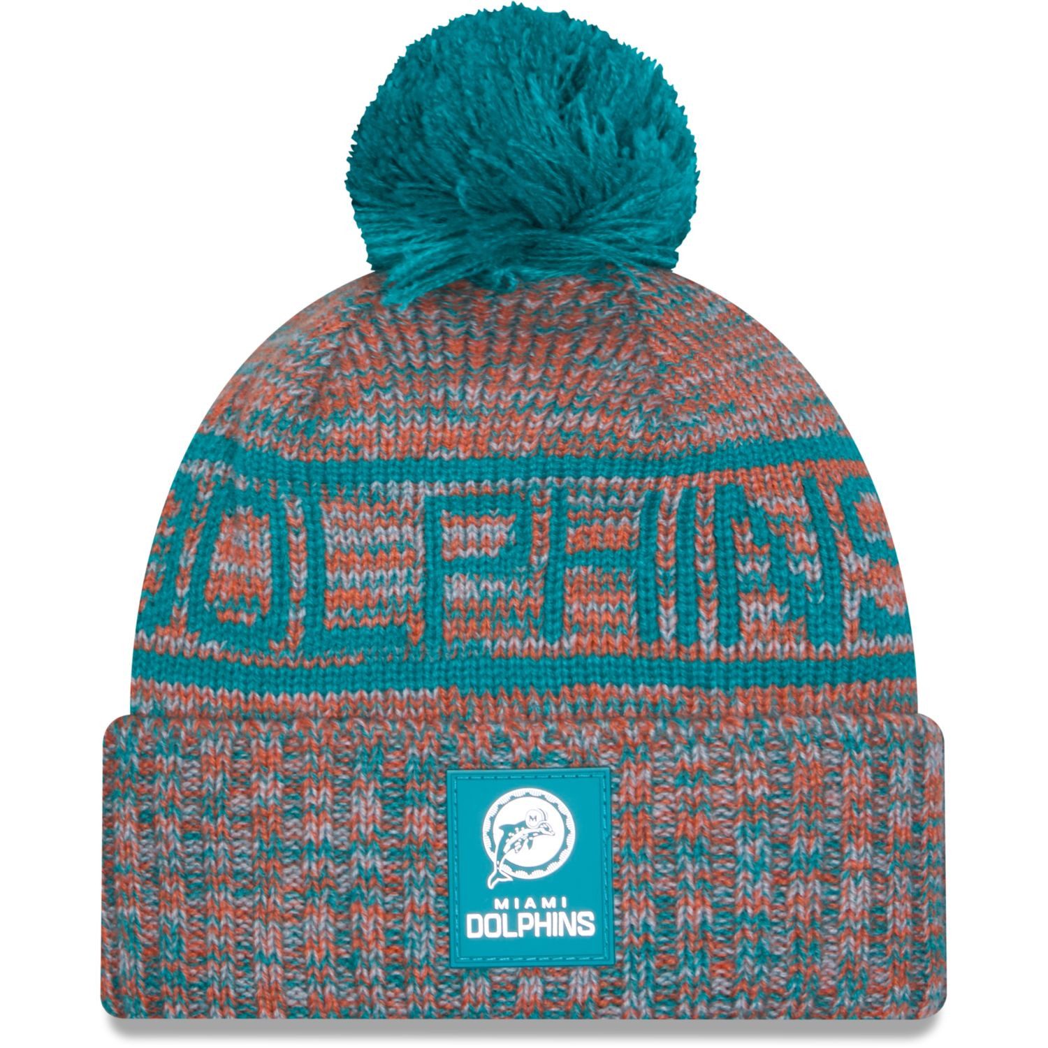Fleecemütze Bommel SIDELINE Miami Dolphins