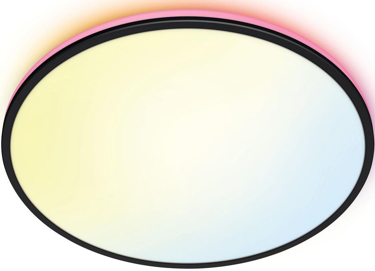 WiZ LED Deckenleuchte, Bluetooth, LED fest integriert, warmweiß - kaltweiß, Schlankes, schmales Design