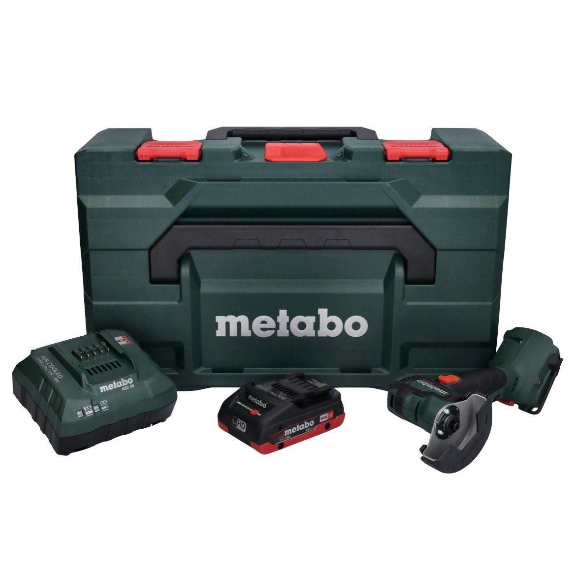 Thumbnail - metabo Winkelschleifer CC 18 LTX Akku Winkelschleifer 18 V 76 mm Brushless + 1x Akku 4,0Ah +