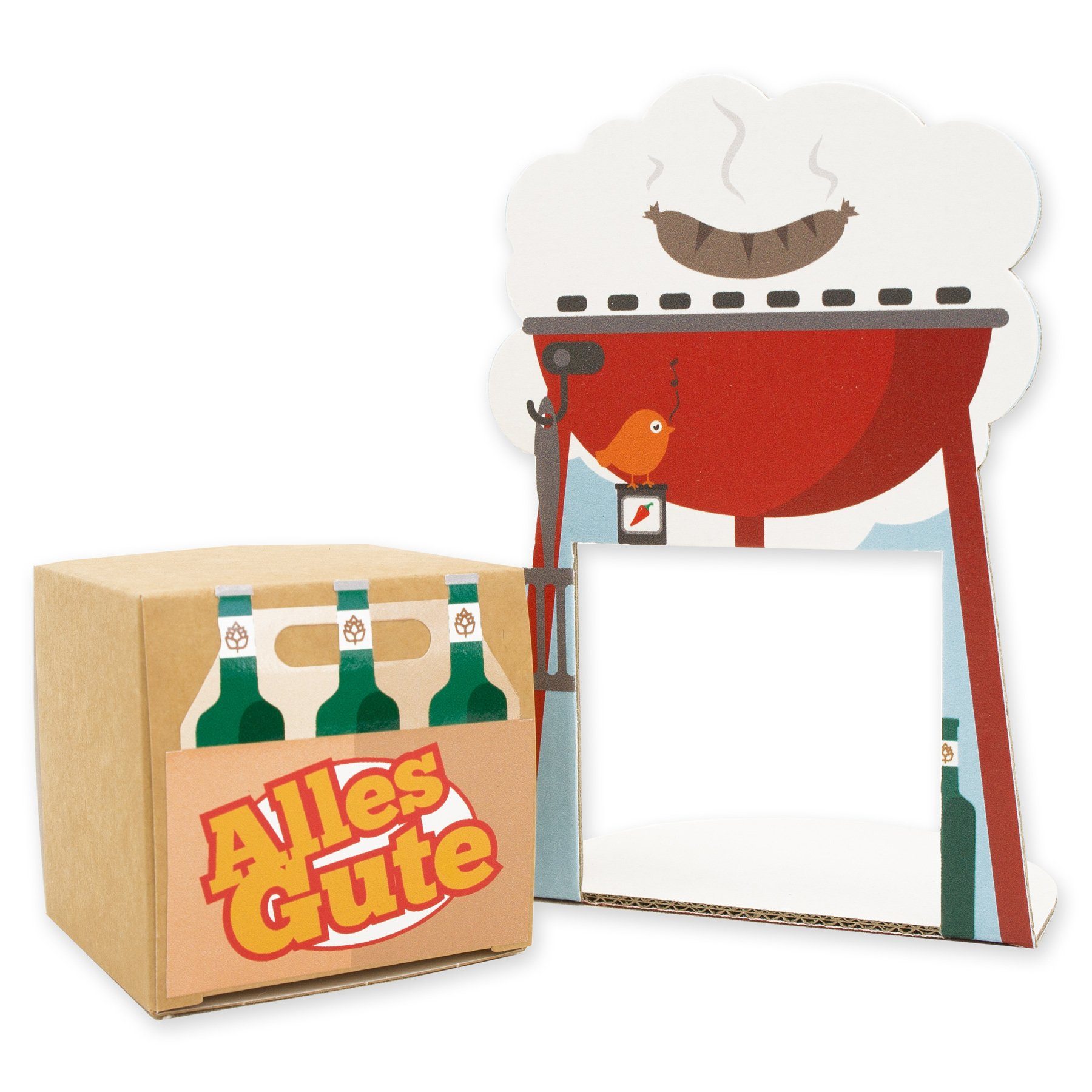 Thumbnail - itenga Geschenkbox itenga Geldgeschenkverpackung BBQ Kugelgrill