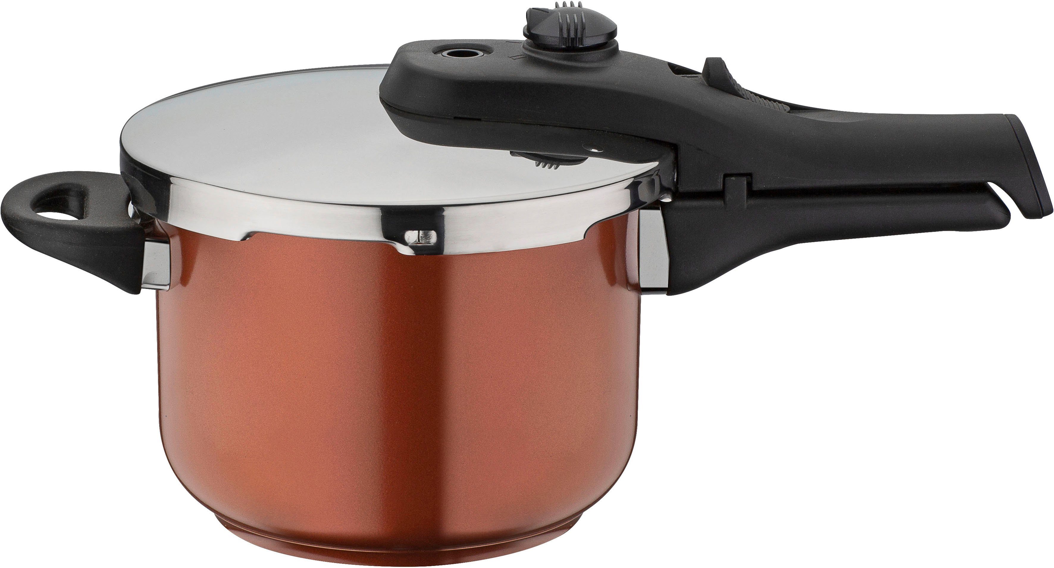GSW Schnellkochtopf System RAPID, Edelstahl 18/8 (1-tlg), zwei Garstufen, Induktion, Ø 18 cm, Inh. 3,2 L (Randvoll)
