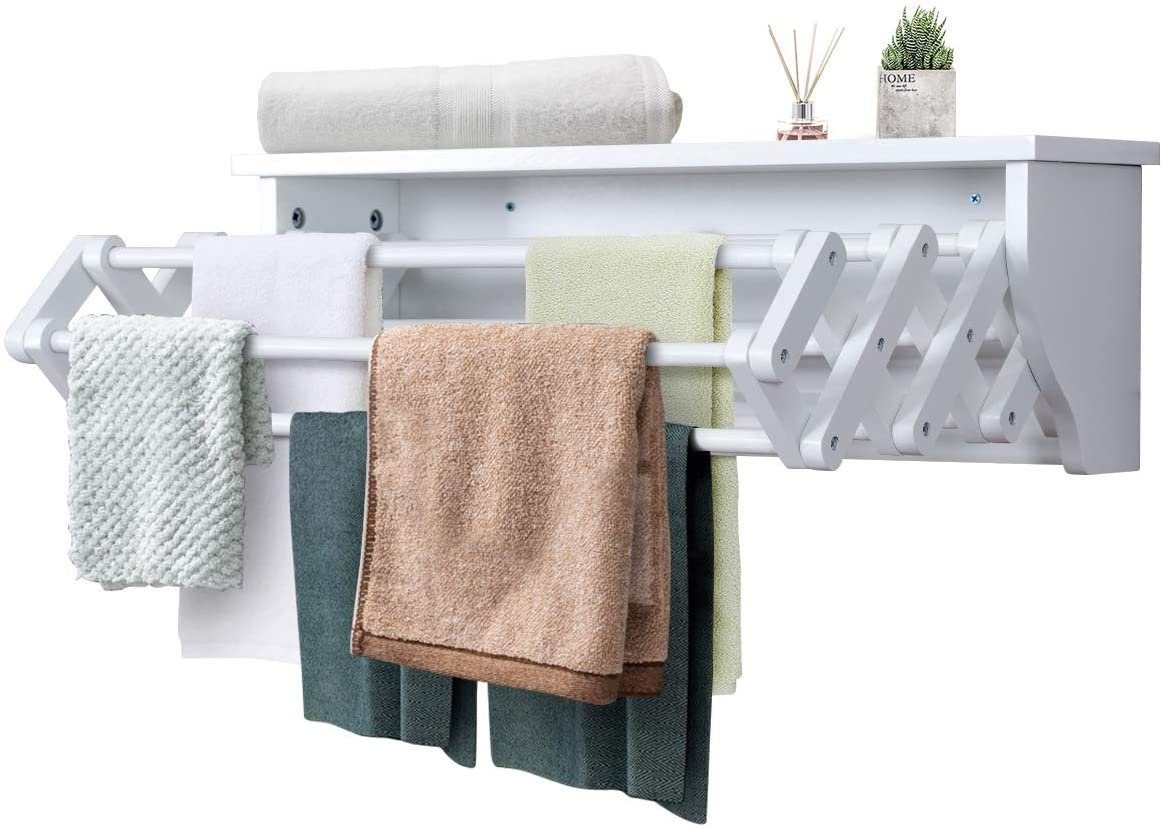 COSTWAY Handtuchständer »Wäscheständer«, ausziehbar online kaufen | OTTO