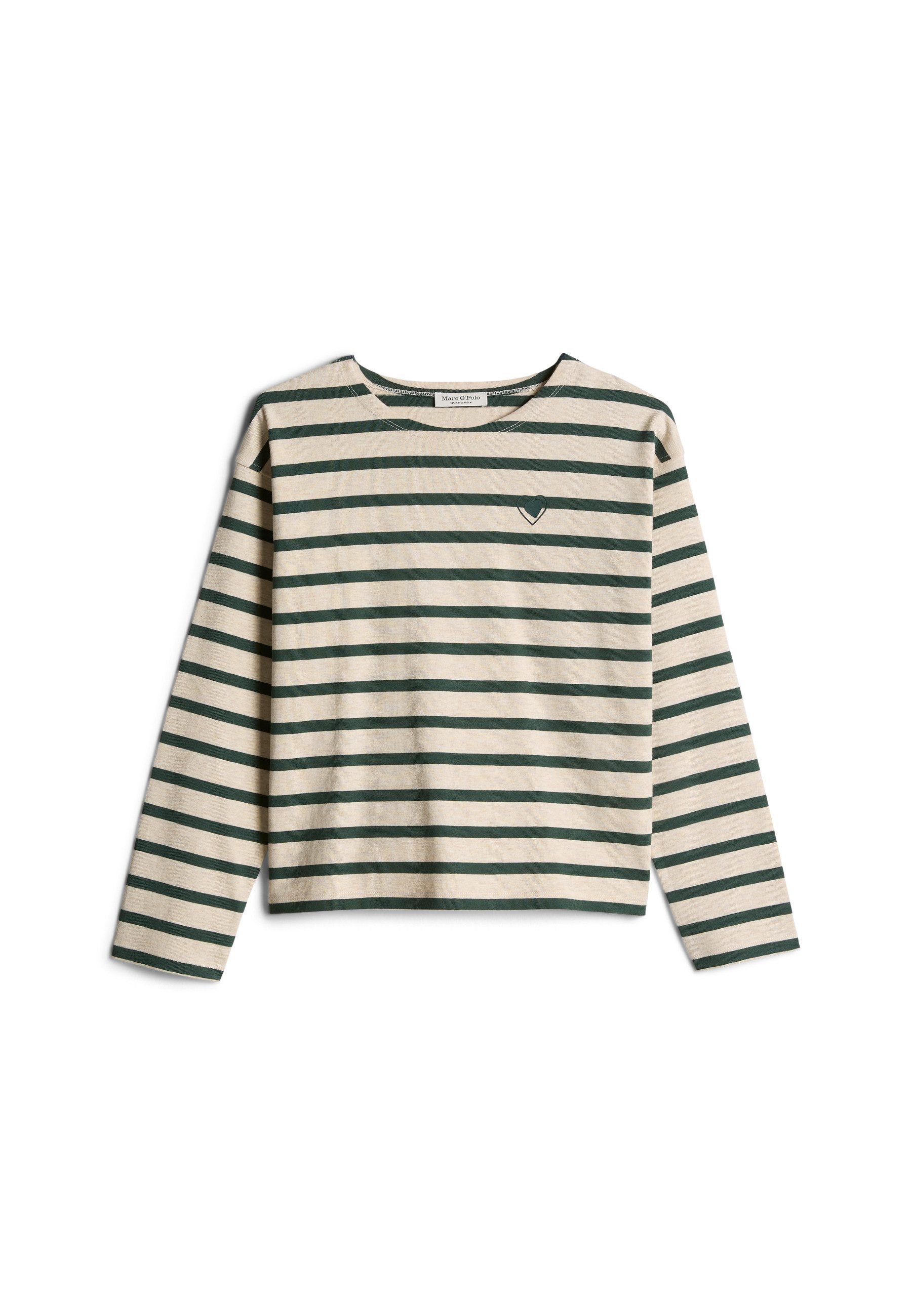 Marc O'Polo Longsleeve Md.-Longsleeve geringelt, Rundhals