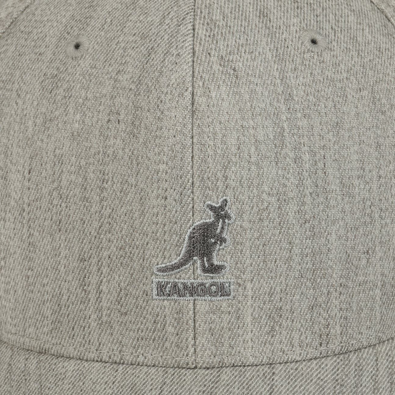 Kangol Baseball Cap (1-St) geschlossen Hinten hellgrau Baseballcap