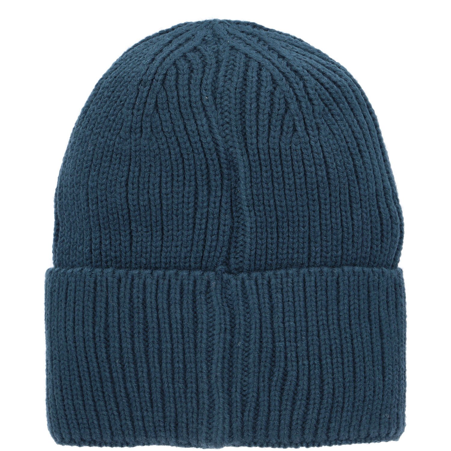 Antonio Strickmütze Antonio Winter Strickmütze mit Umschlag petrol (1-St) günstig online kaufen